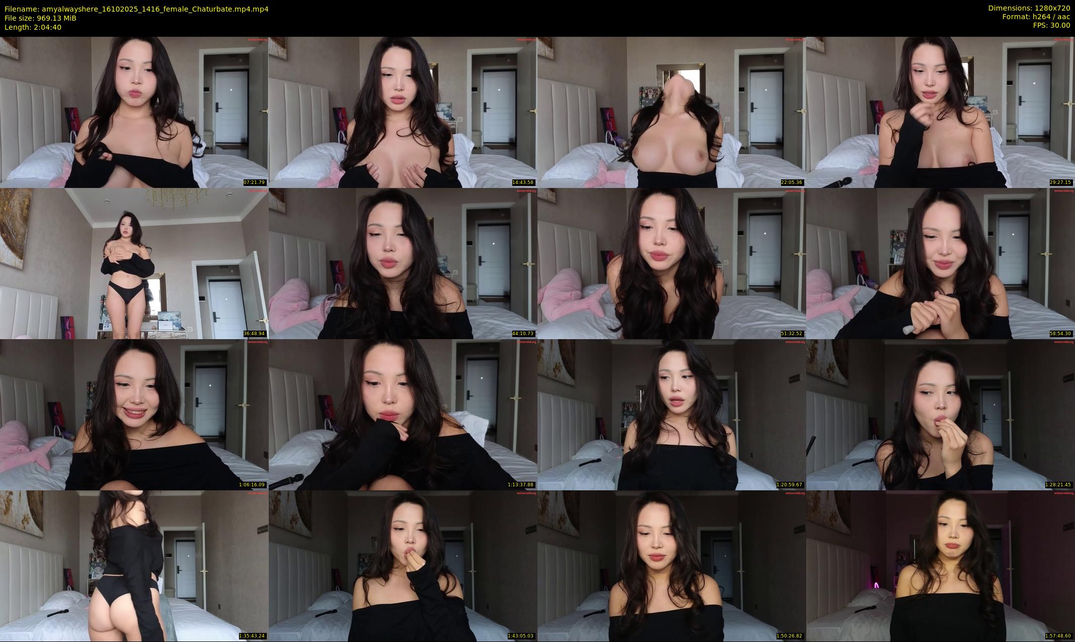 amyalwayshere — 125 minute Chaturbate female cam show recording, 720p, Oct 16, 2025