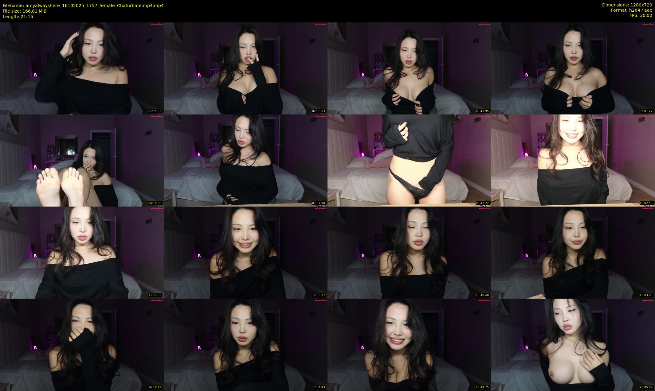 amyalwayshere — 22 minute Chaturbate female cam show recording, 720p, Oct 16, 2025