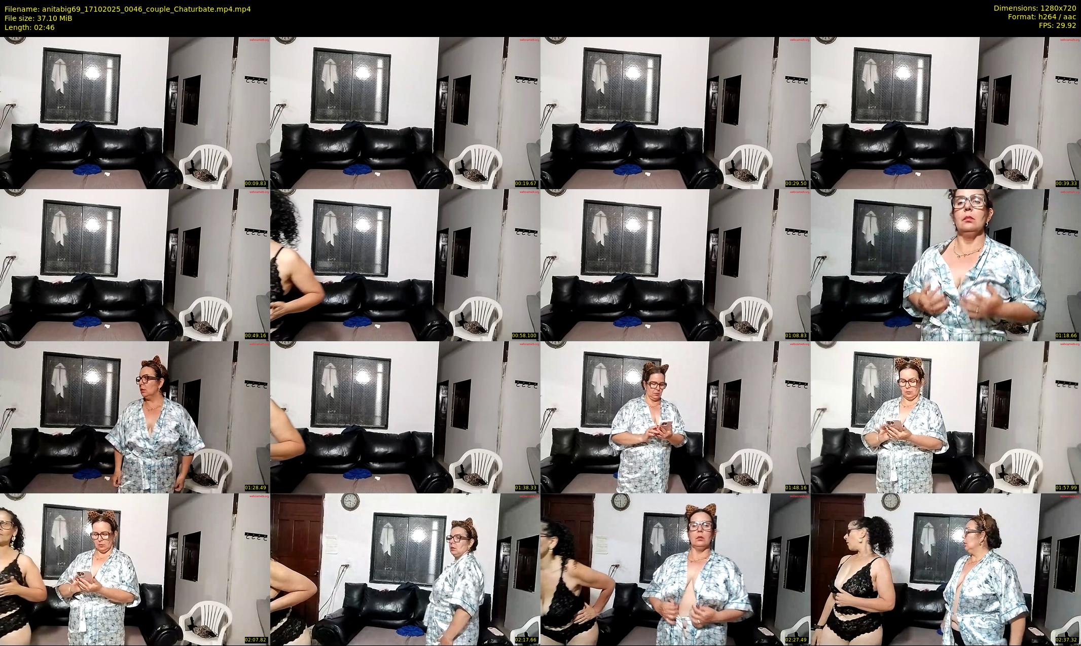 anitabig69 — 3 minute Chaturbate couple cam show recording, 720p, Oct 17, 2025