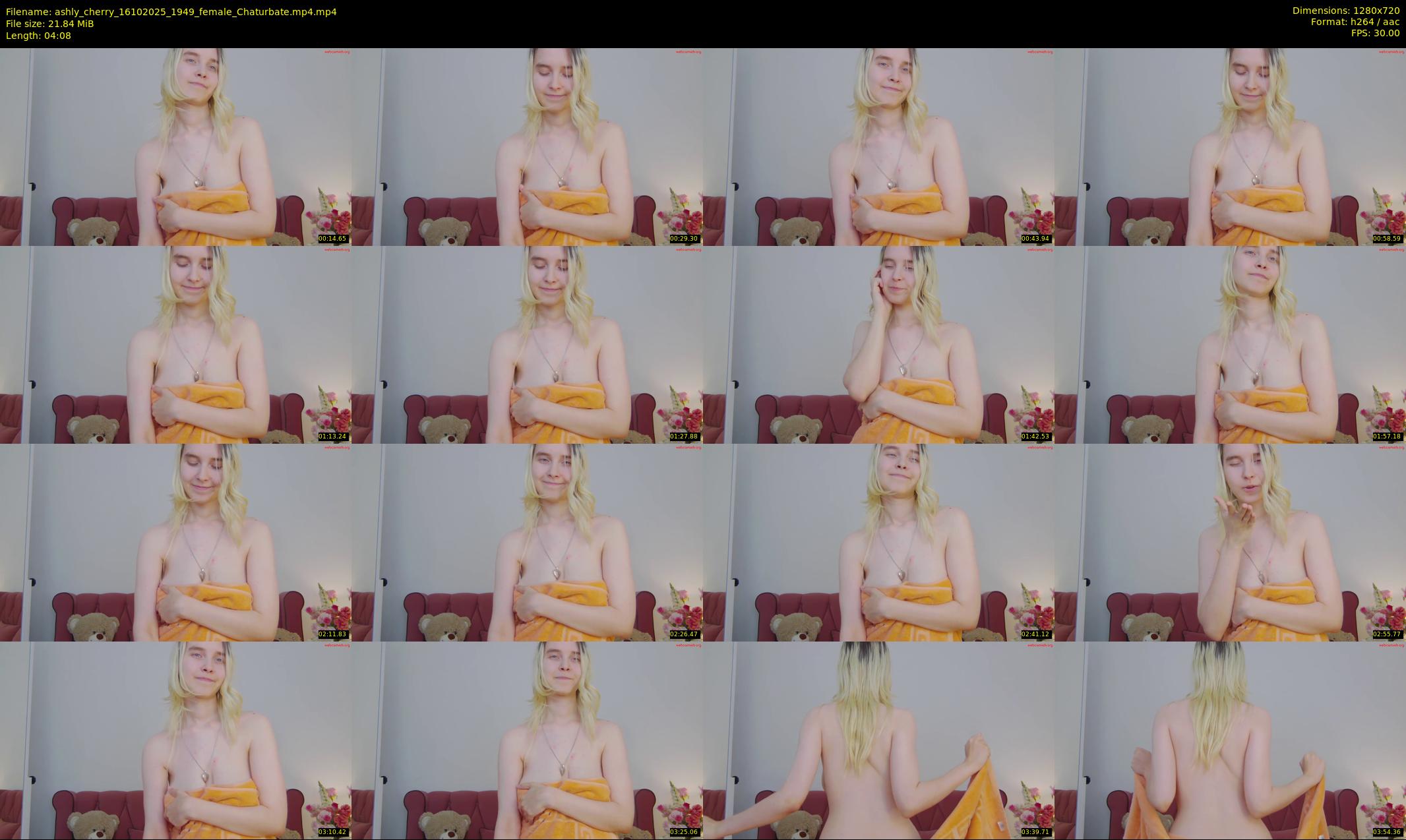 ashly_cherry — 5 minute Chaturbate female cam show recording, 720p, Oct 16, 2025