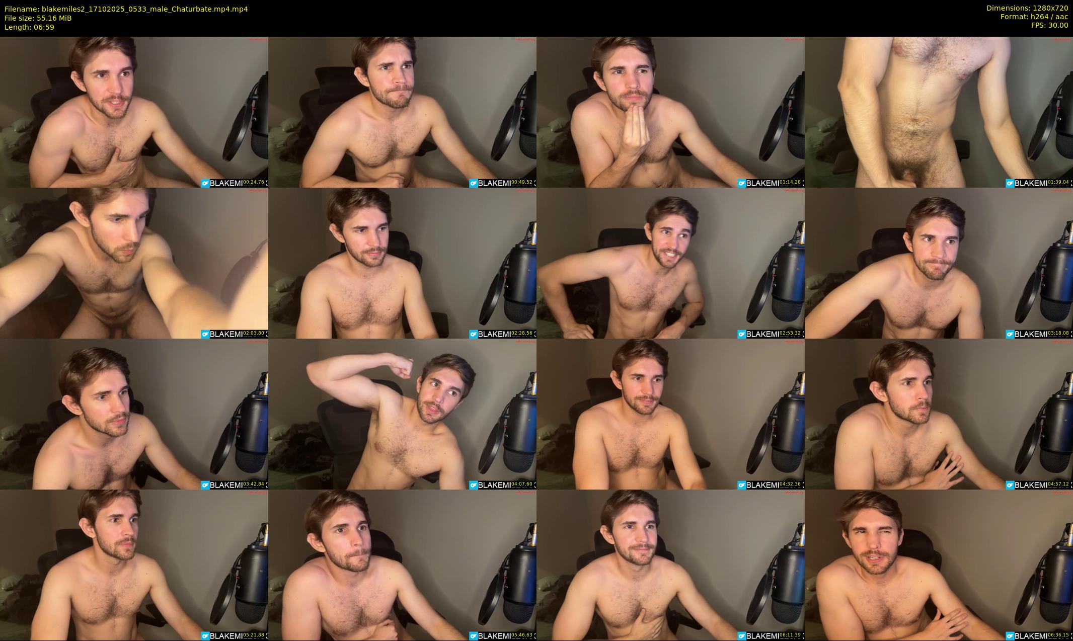 blakemiles2 — 7 minute Chaturbate male cam show recording, 720p, Oct 17, 2025