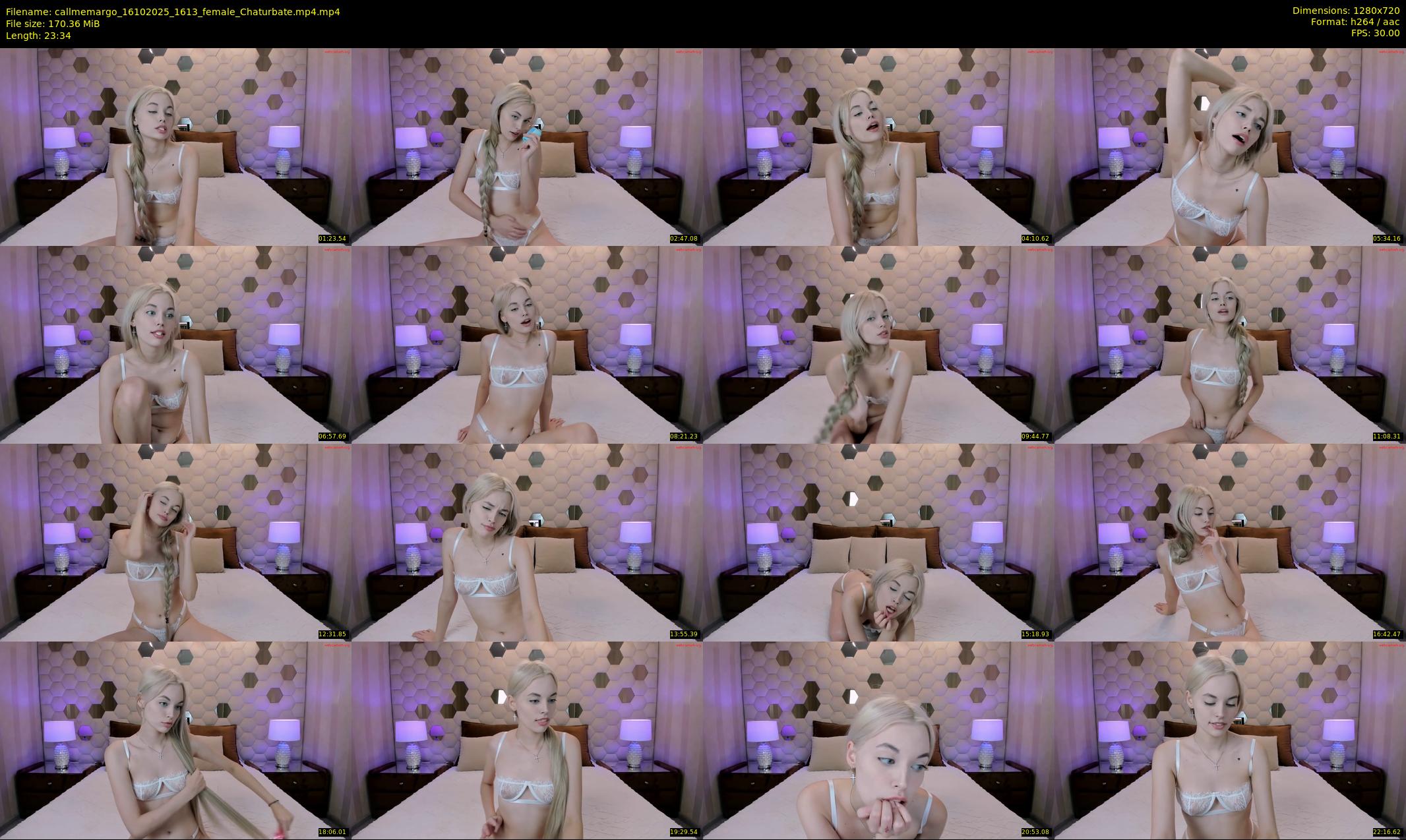callmemargo — 24 minute Chaturbate female cam show recording, 720p, Oct 16, 2025
