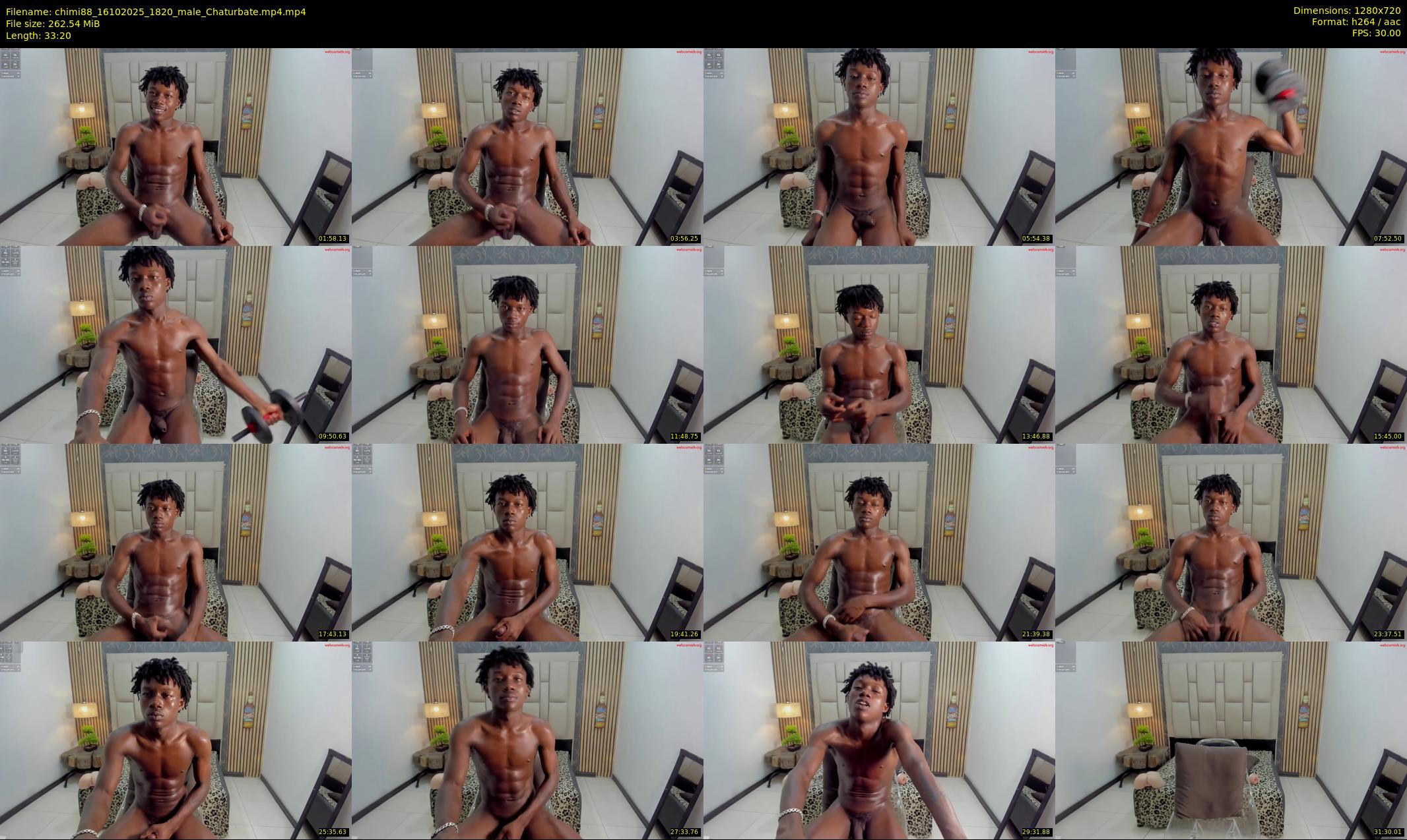 chimi88 — 34 minute Chaturbate male cam show recording, 720p, Oct 16, 2025