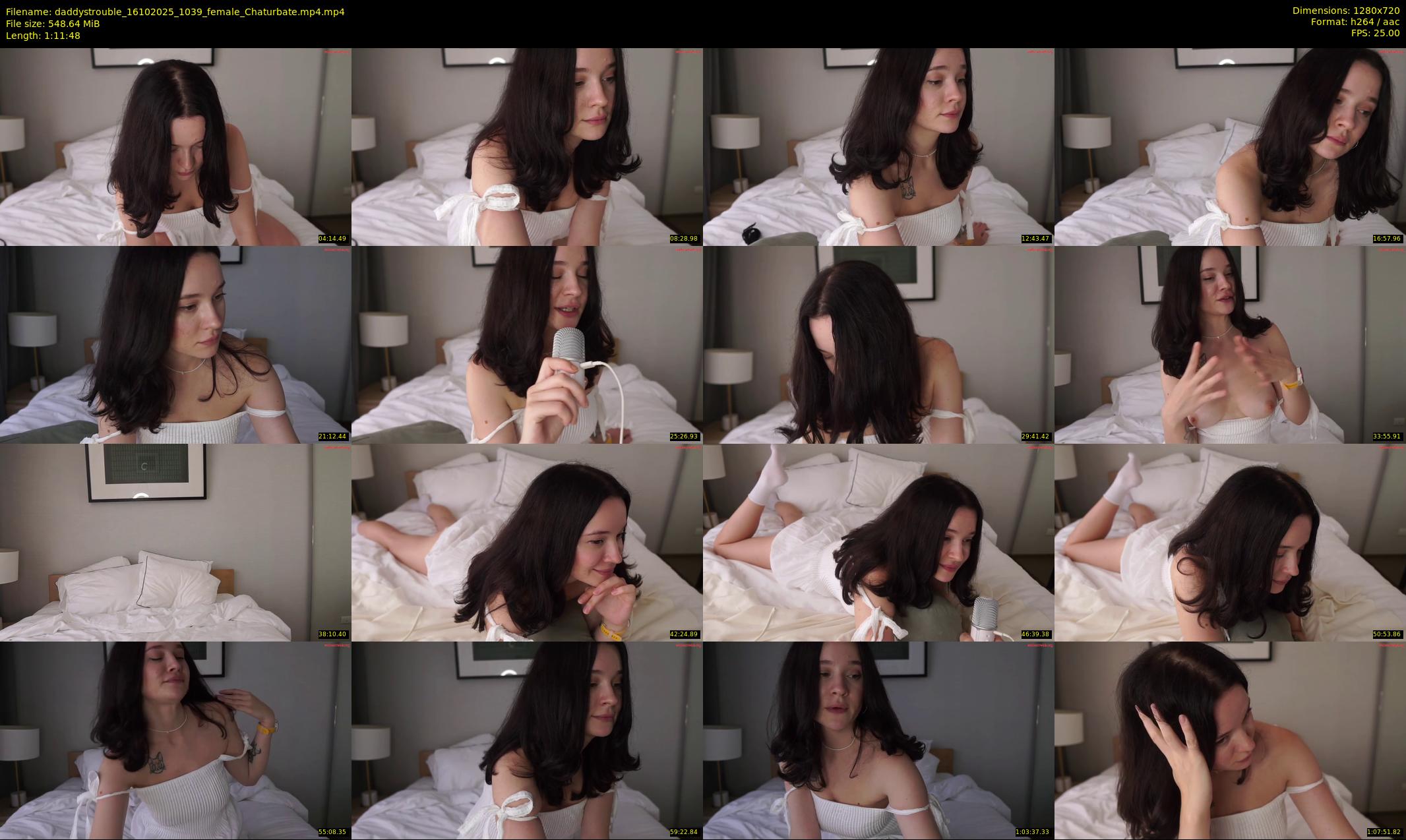 daddystrouble — 72 minute Chaturbate female cam show recording, 720p, Oct 16, 2025