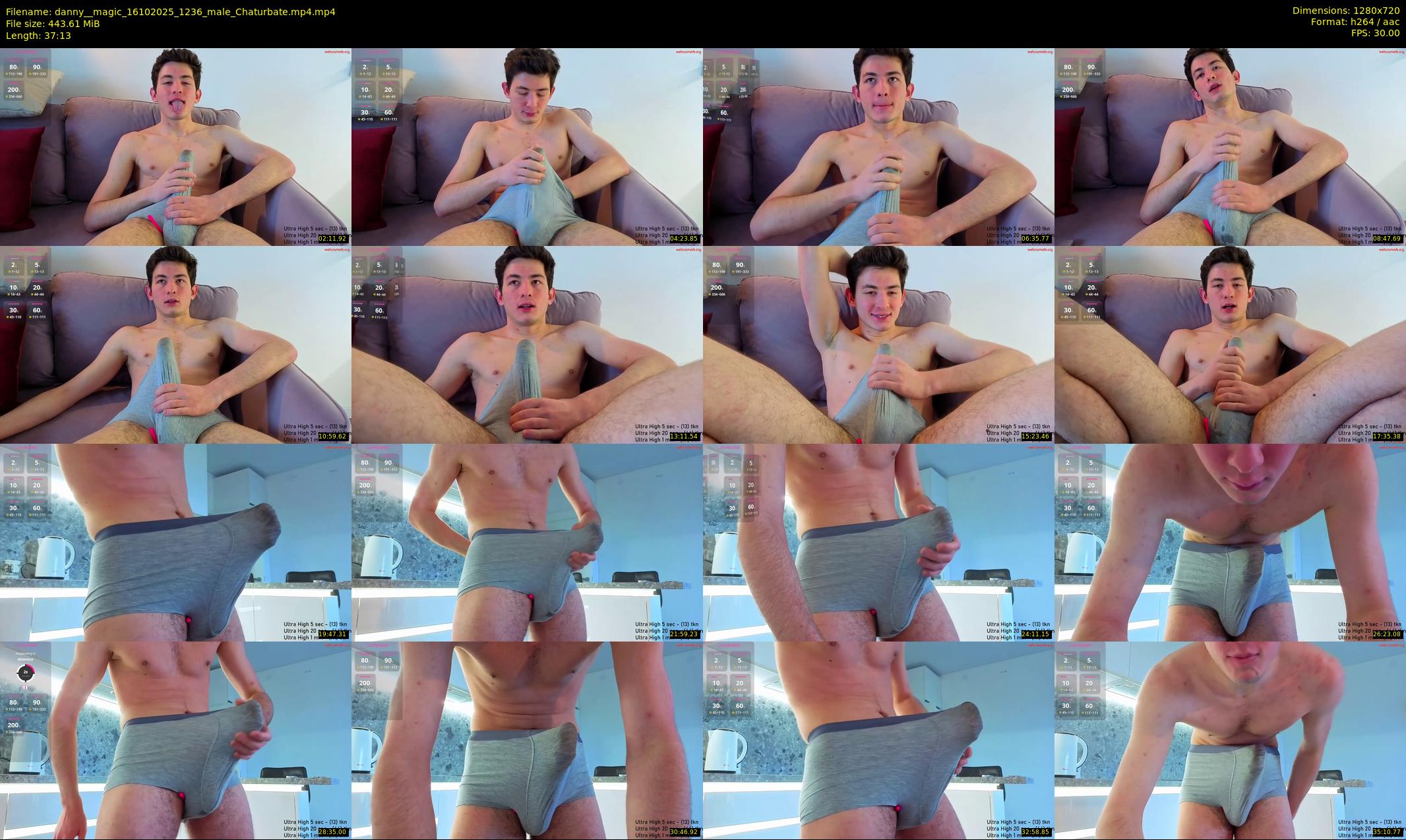 danny__magic — 38 minute Chaturbate male cam show recording, 720p, Oct 16, 2025