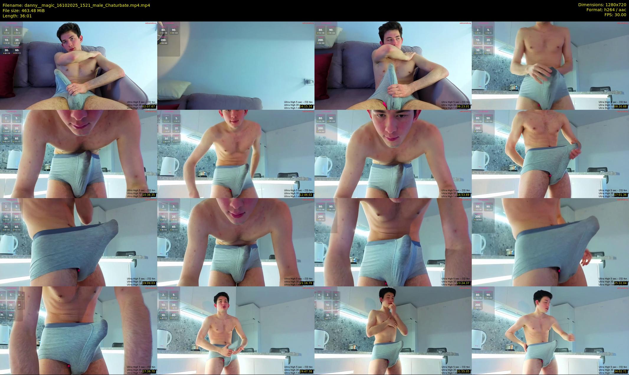 danny__magic — 37 minute Chaturbate male cam show recording, 720p, Oct 16, 2025