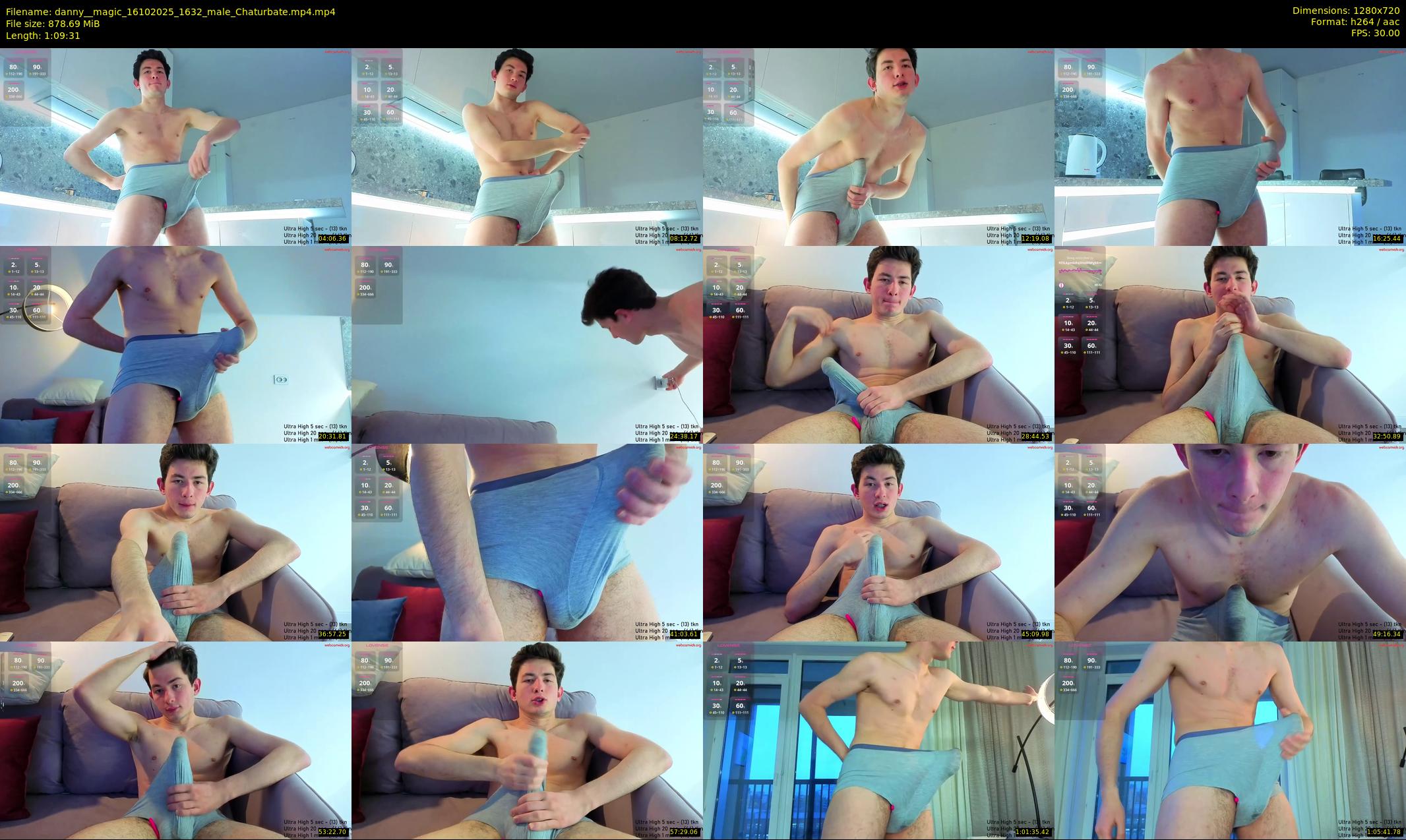 danny__magic — 70 minute Chaturbate male cam show recording, 720p, Oct 16, 2025