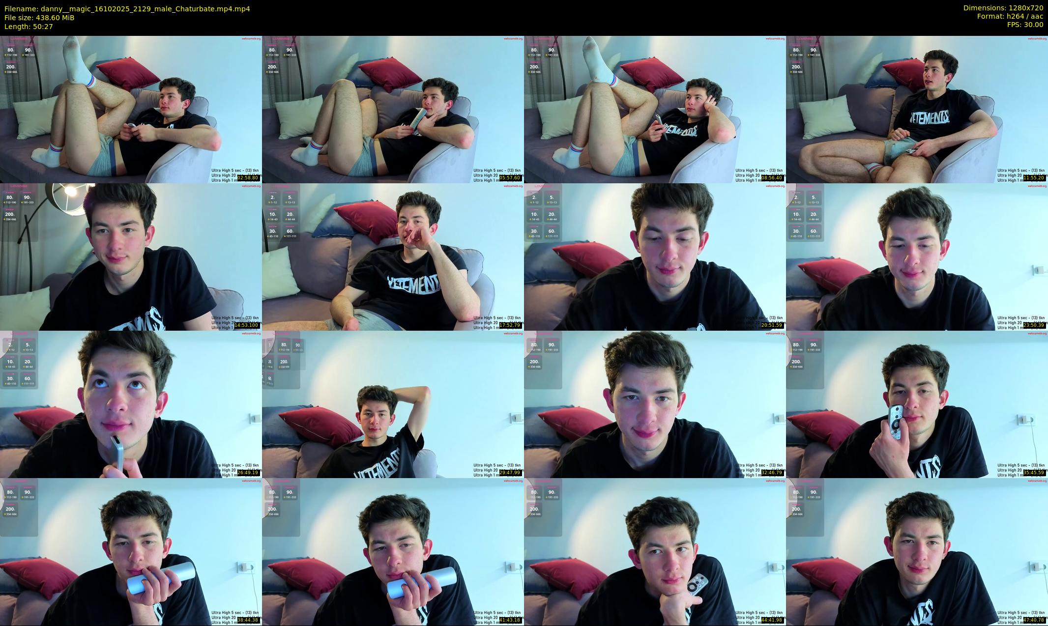 danny__magic — 51 minute Chaturbate male cam show recording, 720p, Oct 16, 2025