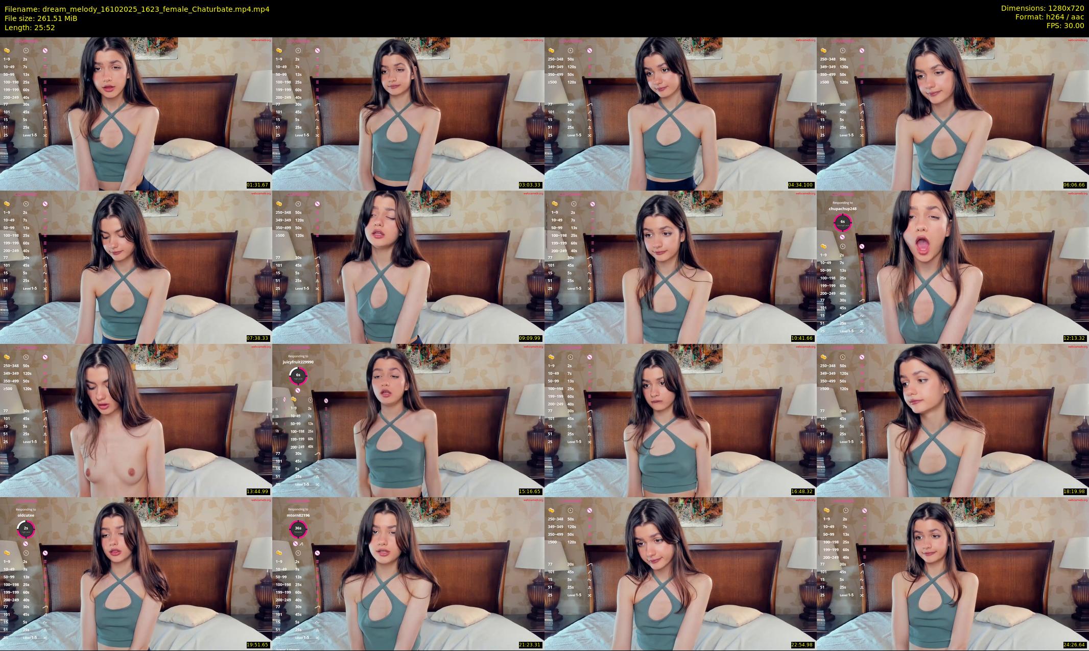 dream_melody — 26 minute Chaturbate female cam show recording, 720p, Oct 16, 2025