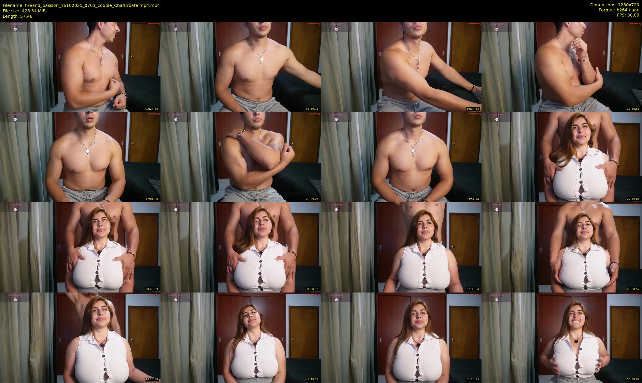 fireand_passion — 58 minute Chaturbate couple cam show recording, 720p, Oct 16, 2025