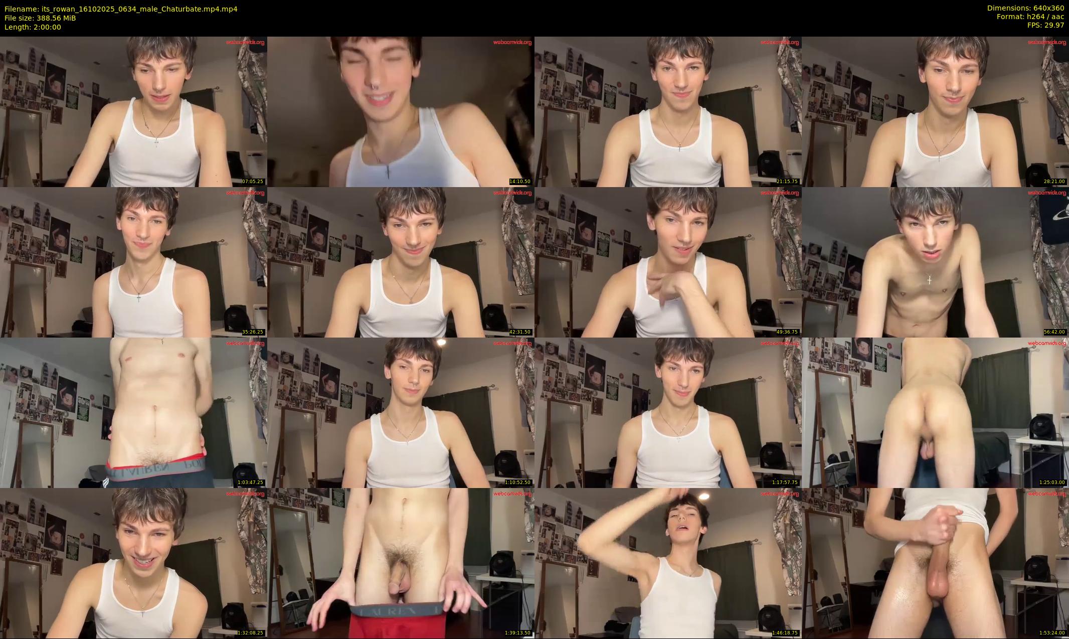 its_rowan — 120 minute Chaturbate male cam show recording, 360p, Oct 16, 2025