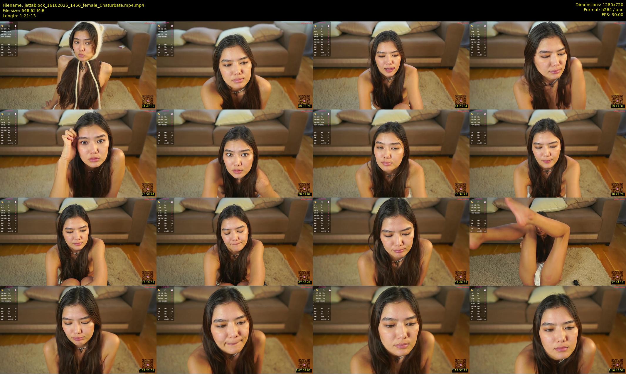 jettablock — 82 minute Chaturbate female cam show recording, 720p, Oct 16, 2025