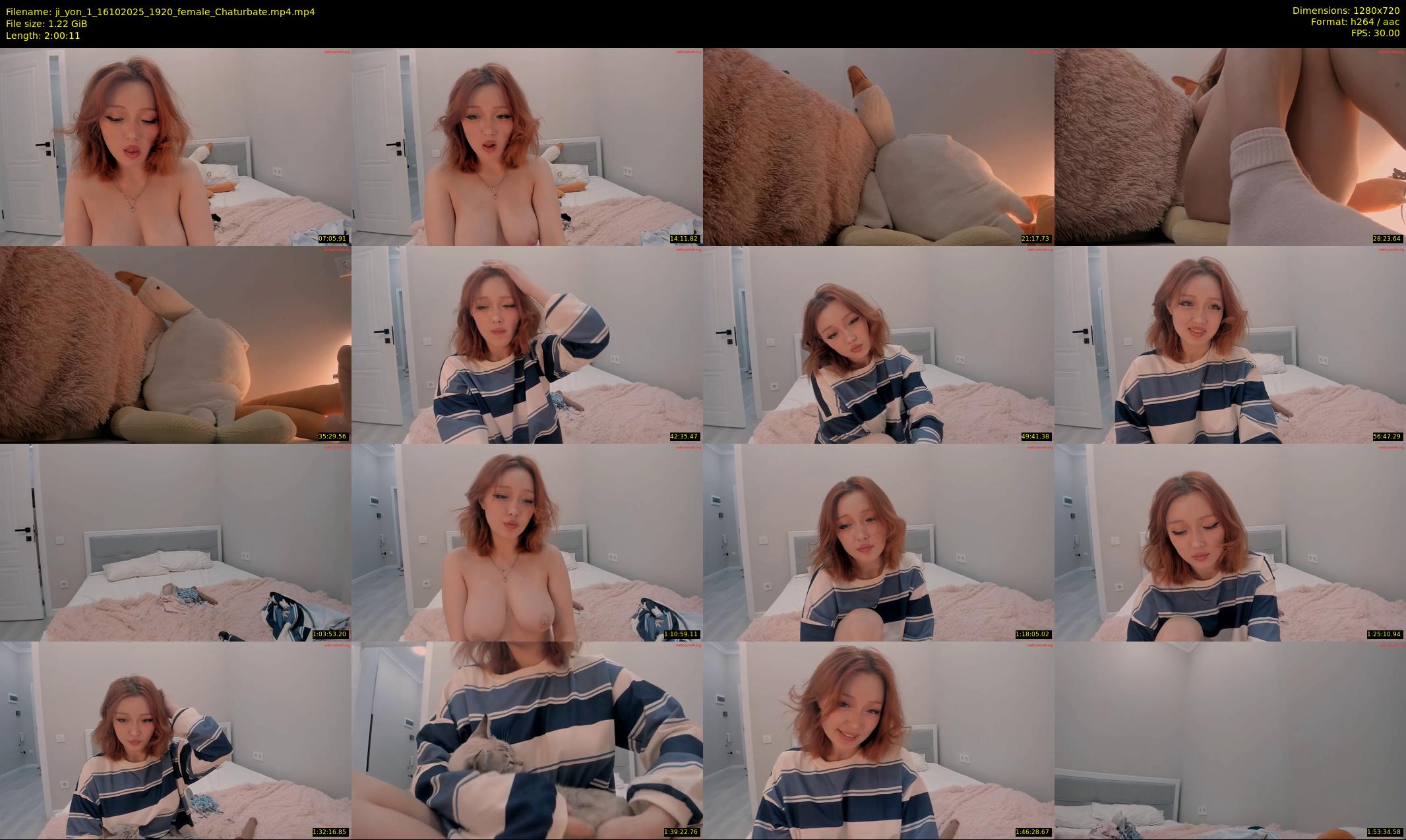 ji_yon_1 — 121 minute Chaturbate female cam show recording, 720p, Oct 16, 2025