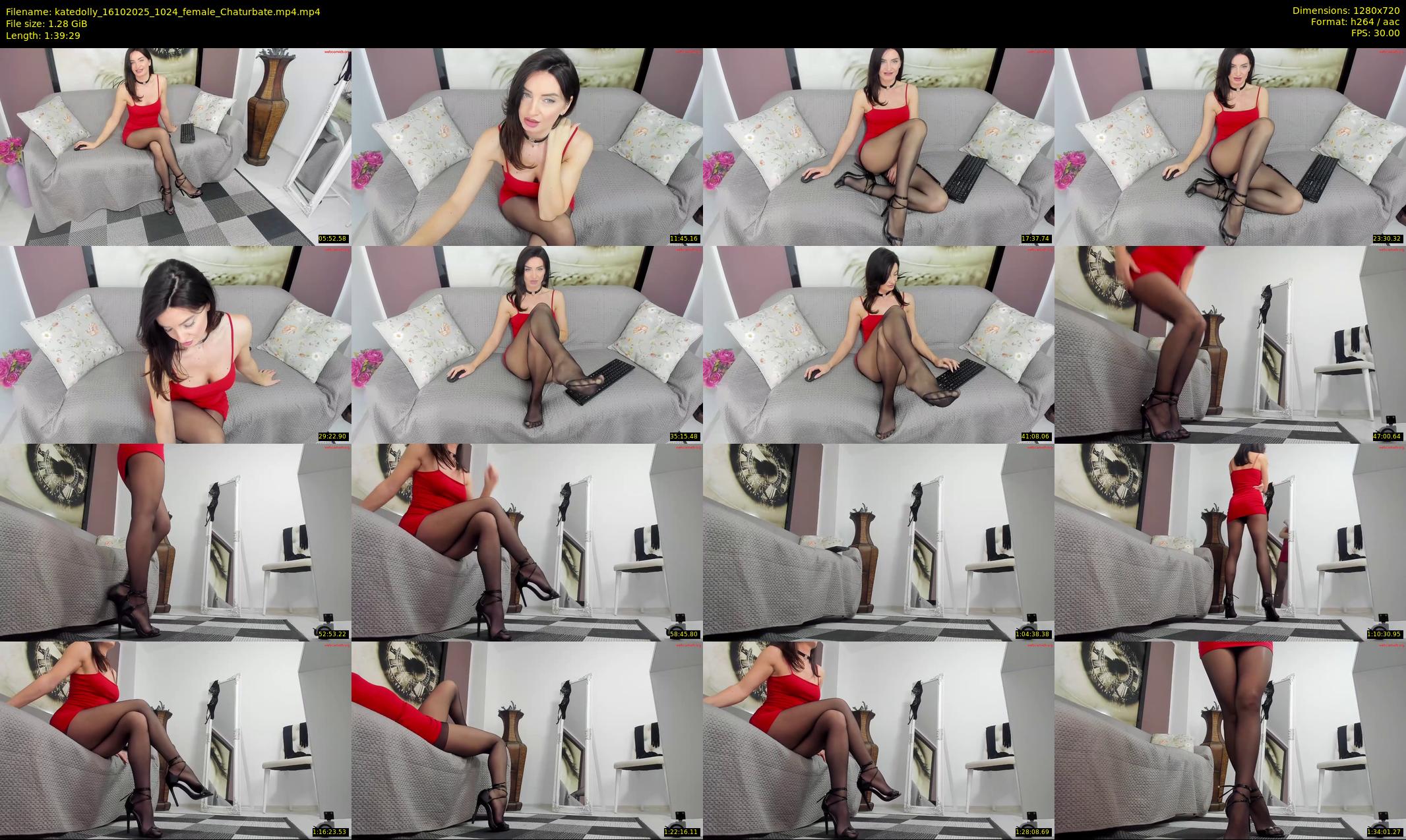 katedolly — 100 minute Chaturbate female cam show recording, 720p, Oct 16, 2025
