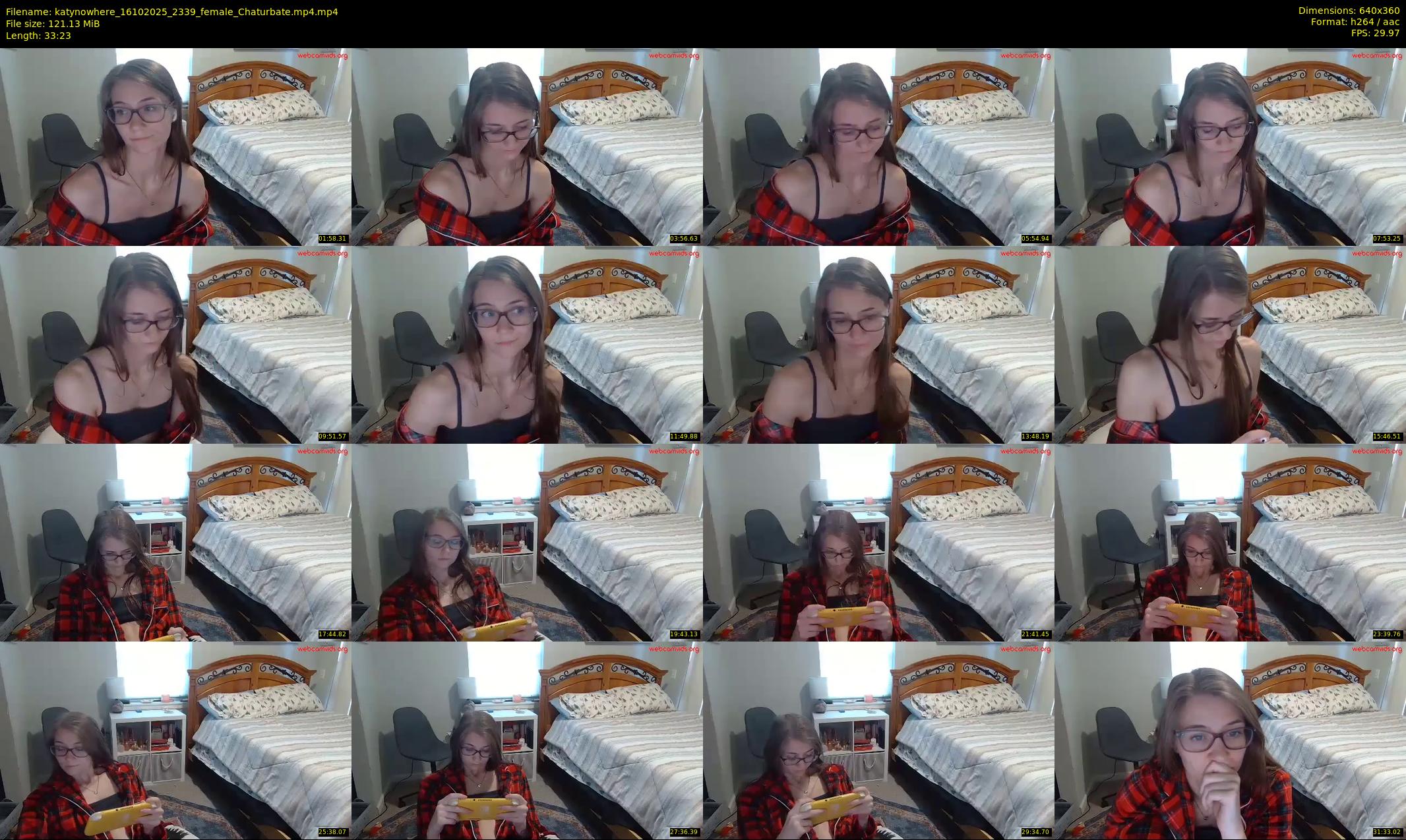katynowhere — 34 minute Chaturbate female cam show recording, 360p, Oct 16, 2025