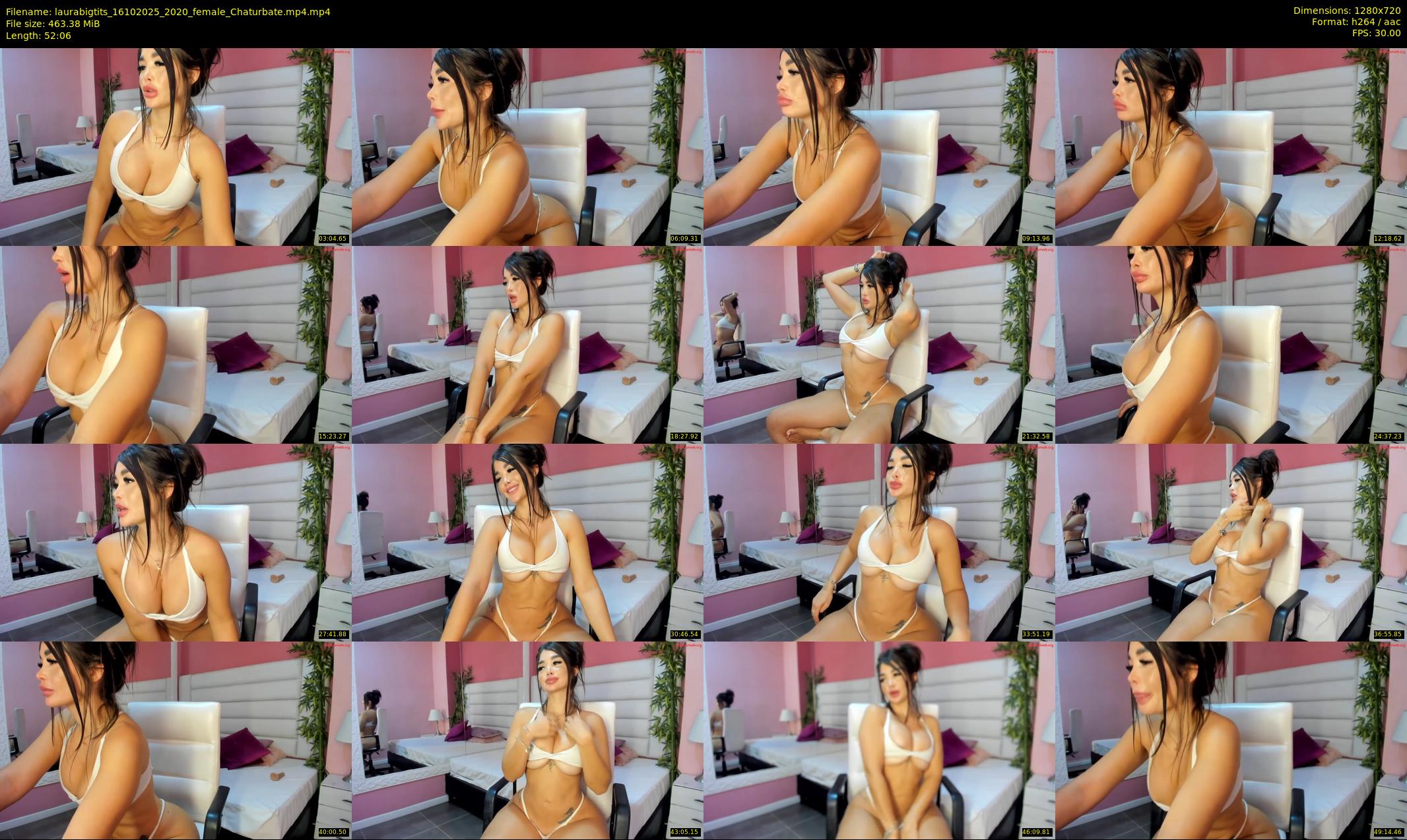 laurabigtits — 53 minute Chaturbate female cam show recording, 720p, Oct 16, 2025