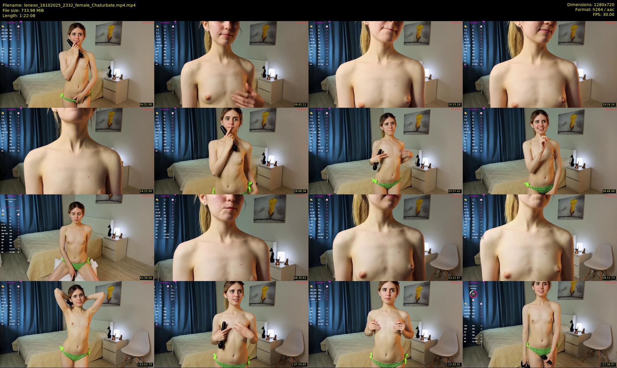 lenexo — 83 minute Chaturbate female cam show recording, 720p, Oct 16, 2025
