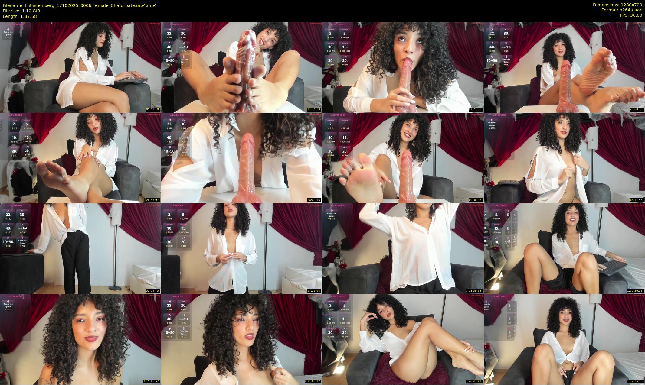 lilithsteinberg — 98 minute Chaturbate female cam show recording, 720p, Oct 17, 2025