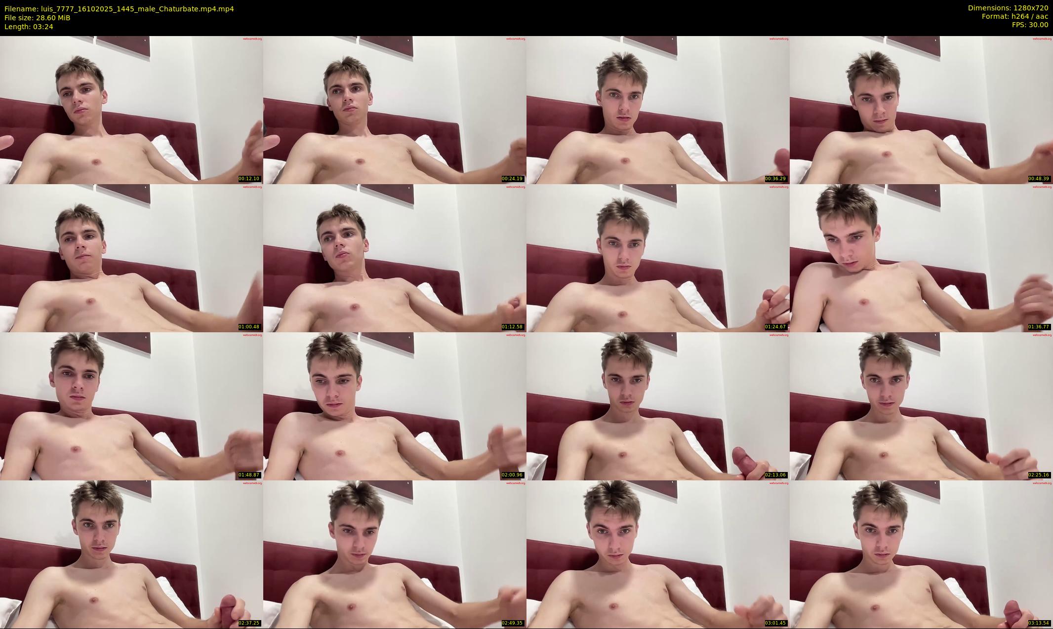 luis_7777 — 4 minute Chaturbate male cam show recording, 720p, Oct 16, 2025