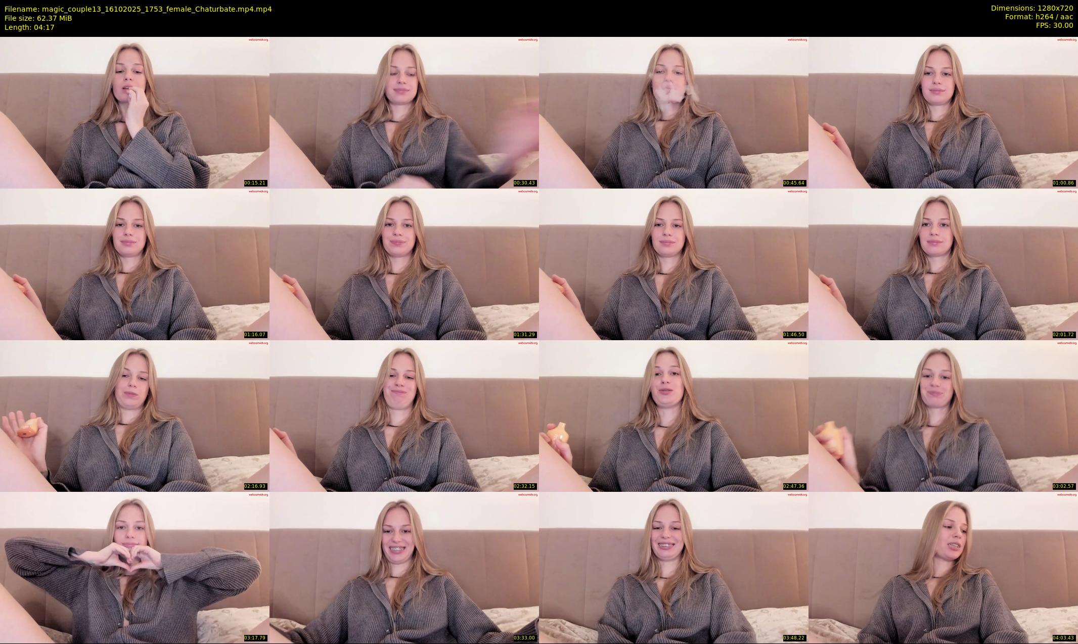 magic_couple13 — 5 minute Chaturbate couple cam show recording, 720p, Oct 16, 2025