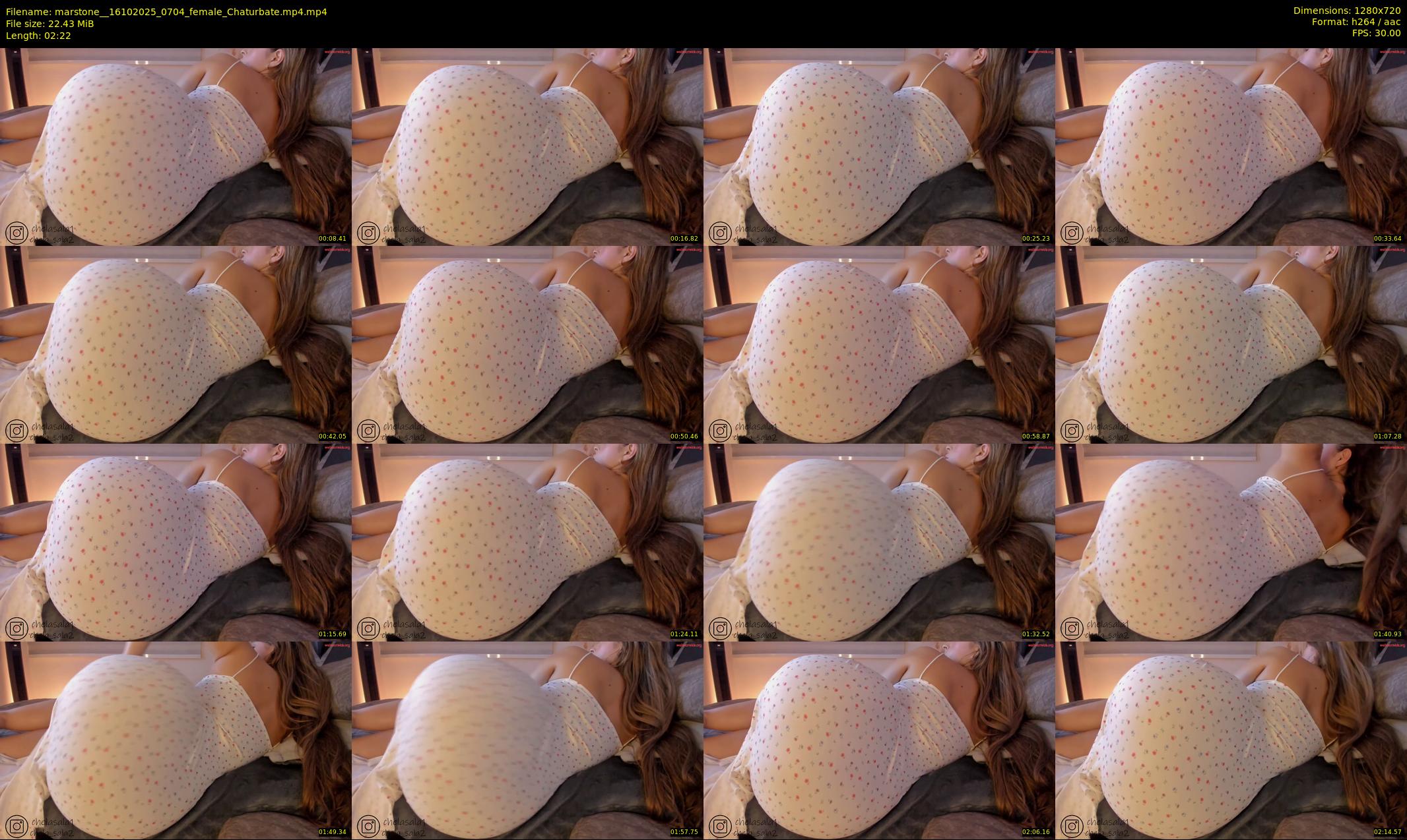 marstone_ — 3 minute Chaturbate female cam show recording, 720p, Oct 16, 2025