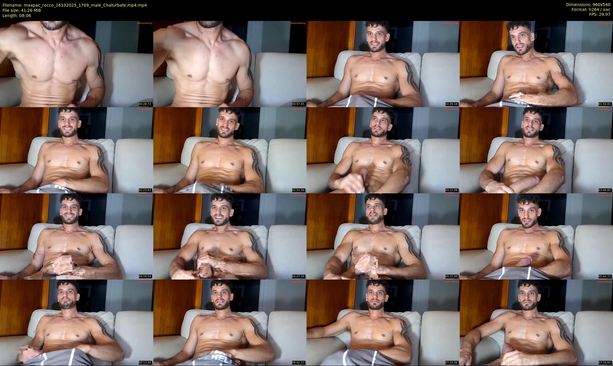 maxpac_rocco — 9 minute Chaturbate male cam show recording, 480p, Oct 16, 2025