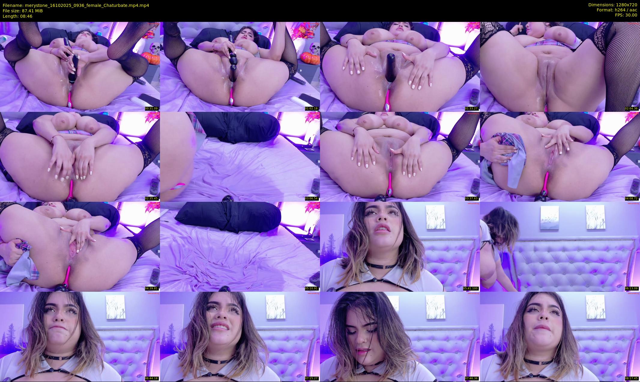 merystone — 9 minute Chaturbate female cam show recording, 720p, Oct 16, 2025