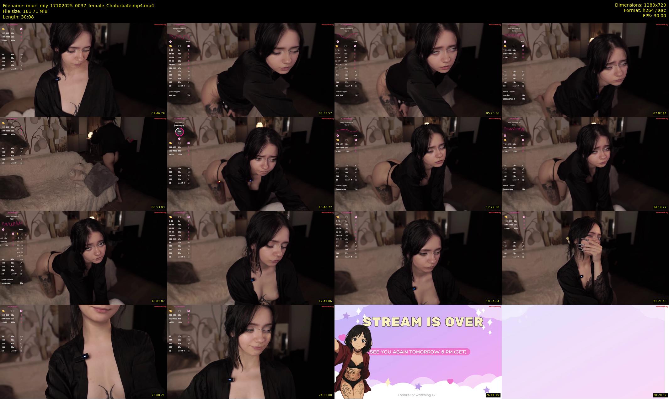 miuri_miy — 31 minute Chaturbate female cam show recording, 720p, Oct 17, 2025