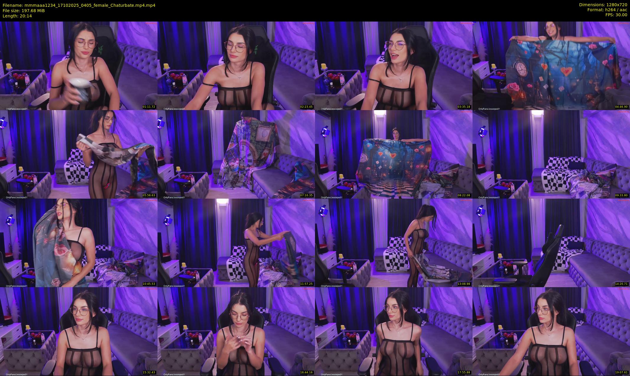 mmmaaa1234 — 21 minute Chaturbate female cam show recording, 720p, Oct 17, 2025