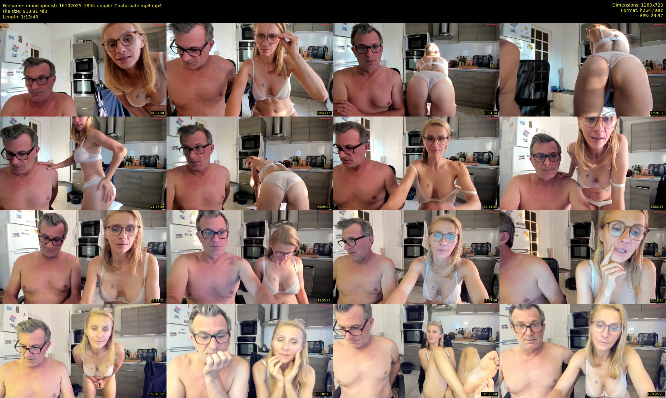 munishpunish — 74 minute Chaturbate couple cam show recording, 720p, Oct 16, 2025