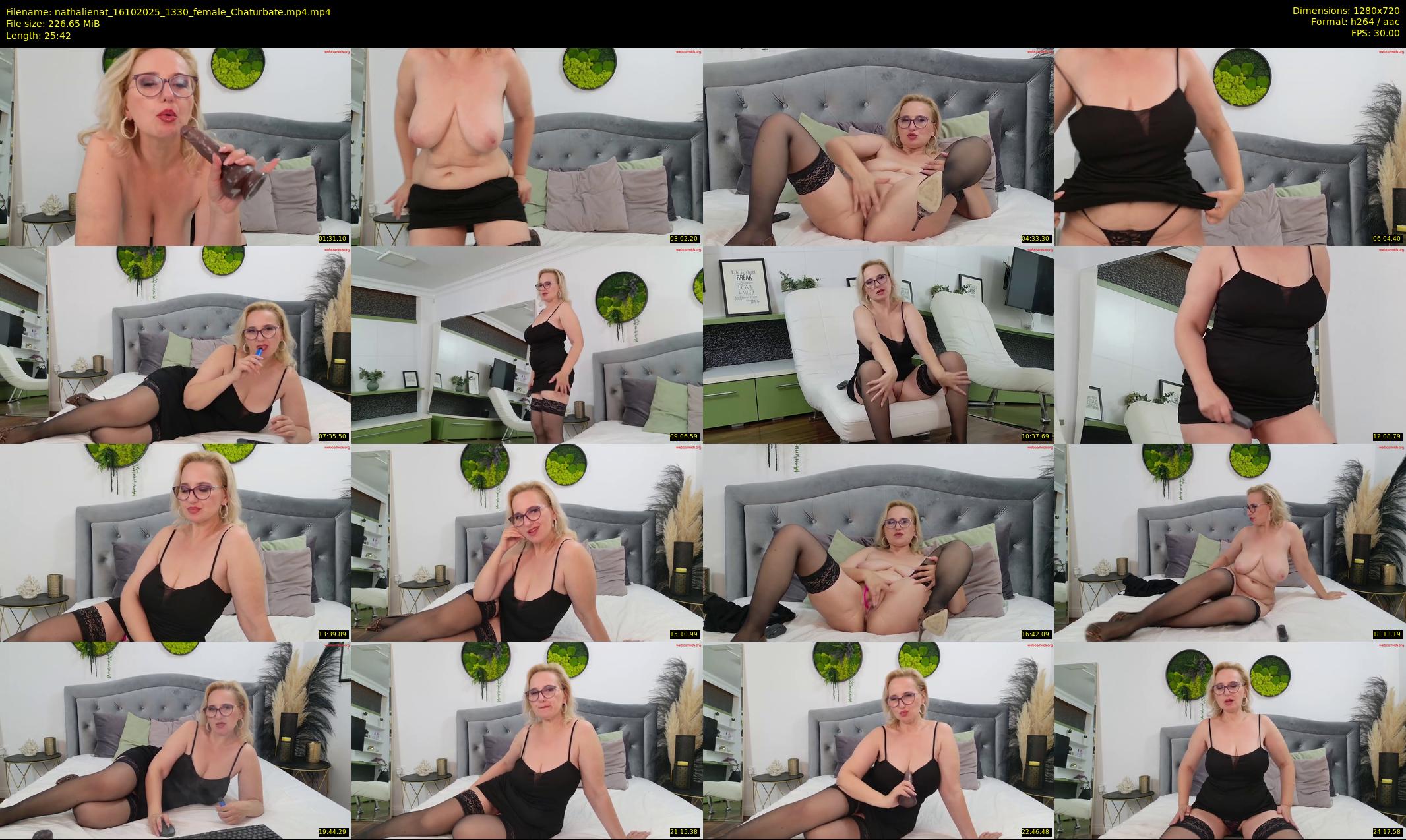 nathalienat — 26 minute Chaturbate female cam show recording, 720p, Oct 16, 2025