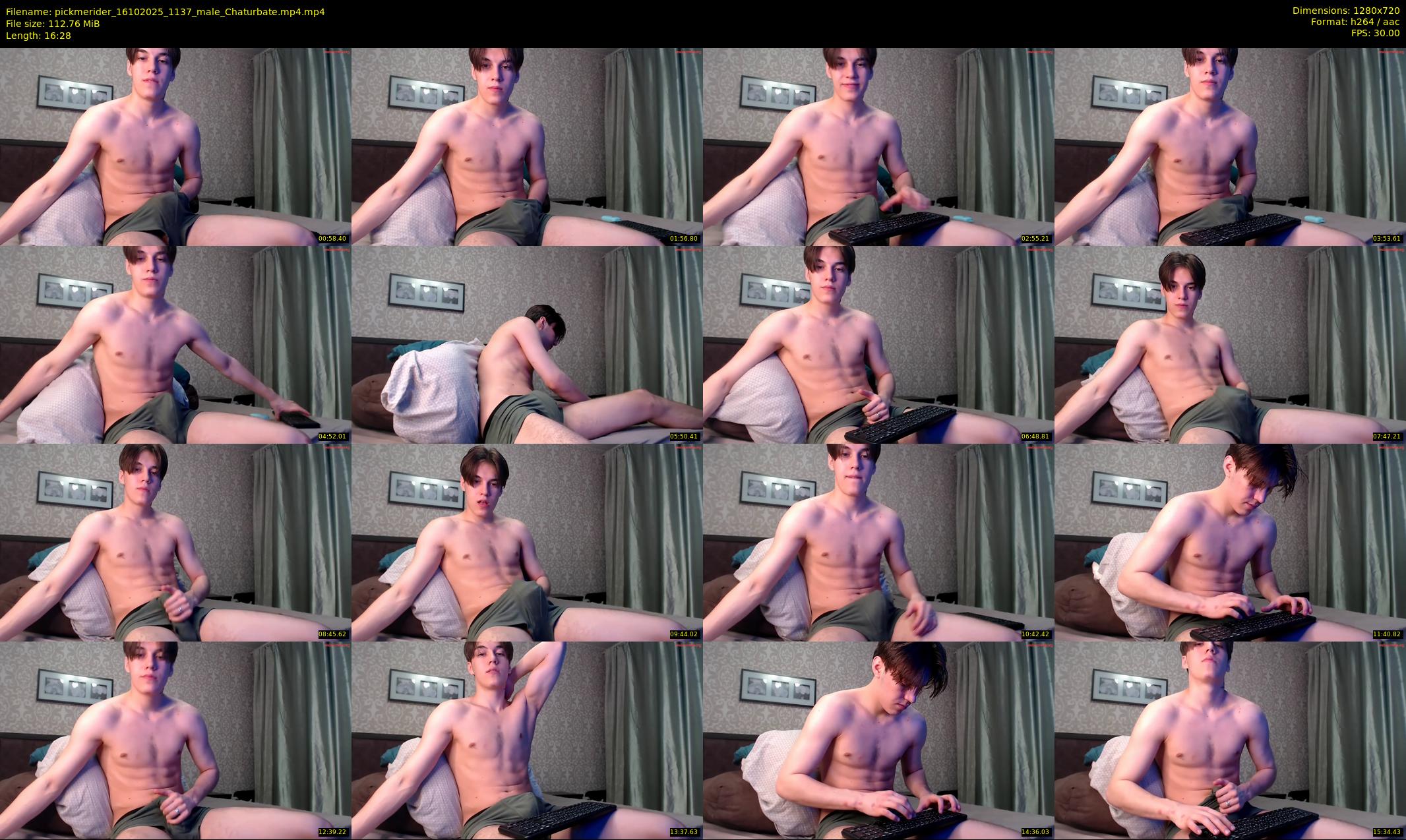 pickmerider — 17 minute Chaturbate male cam show recording, 720p, Oct 16, 2025