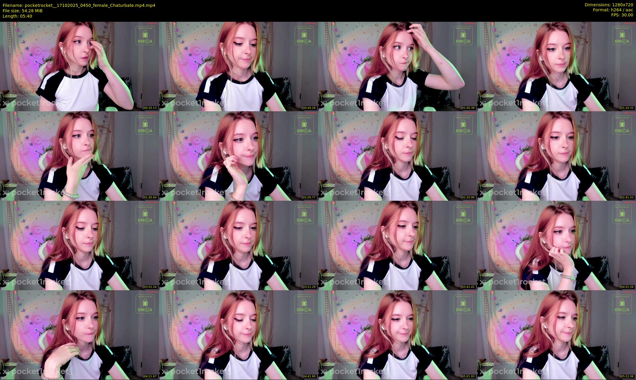 pocketrocket_ — 6 minute Chaturbate female cam show recording, 720p, Oct 17, 2025
