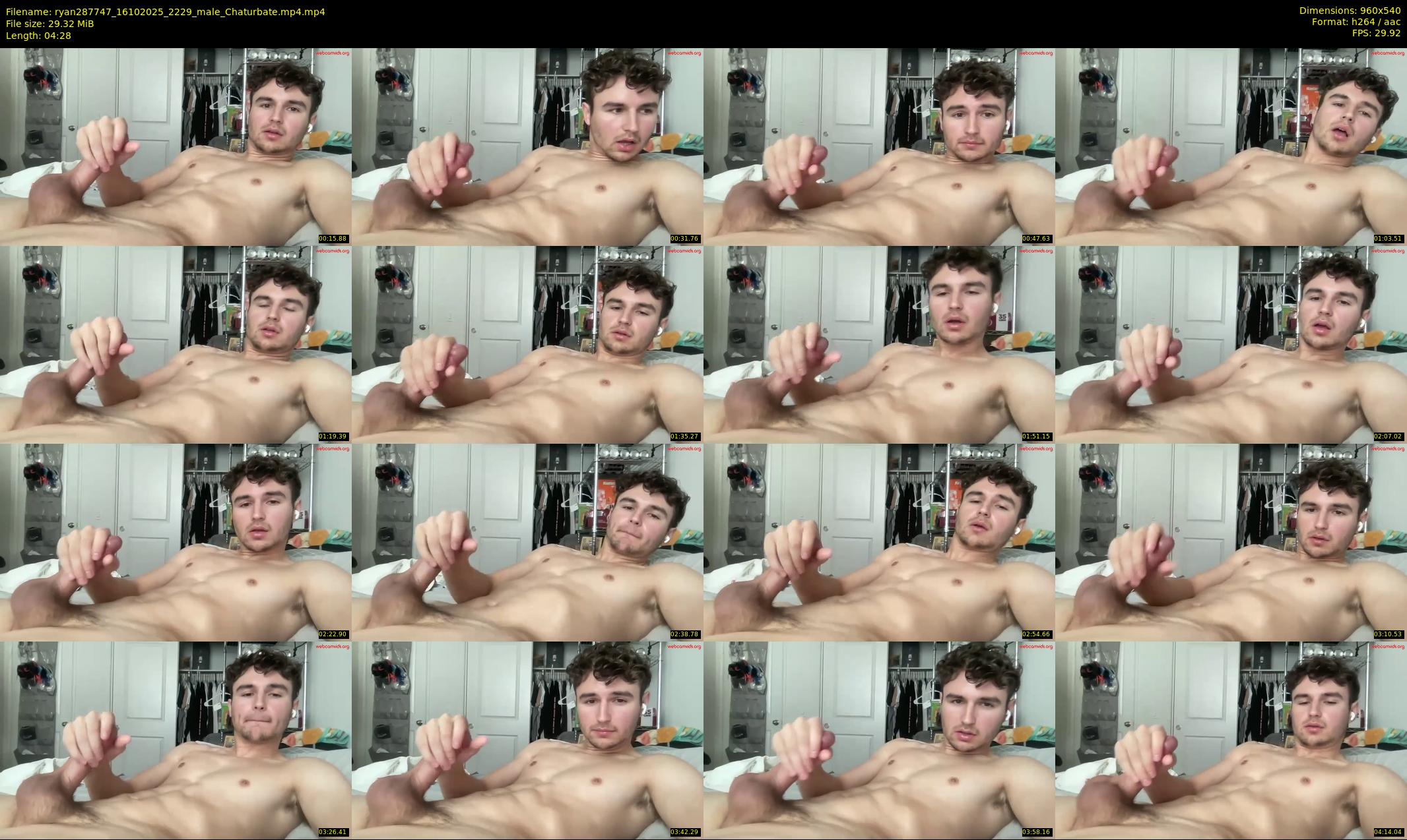 ryan287747 — 5 minute Chaturbate male cam show recording, 480p, Oct 16, 2025