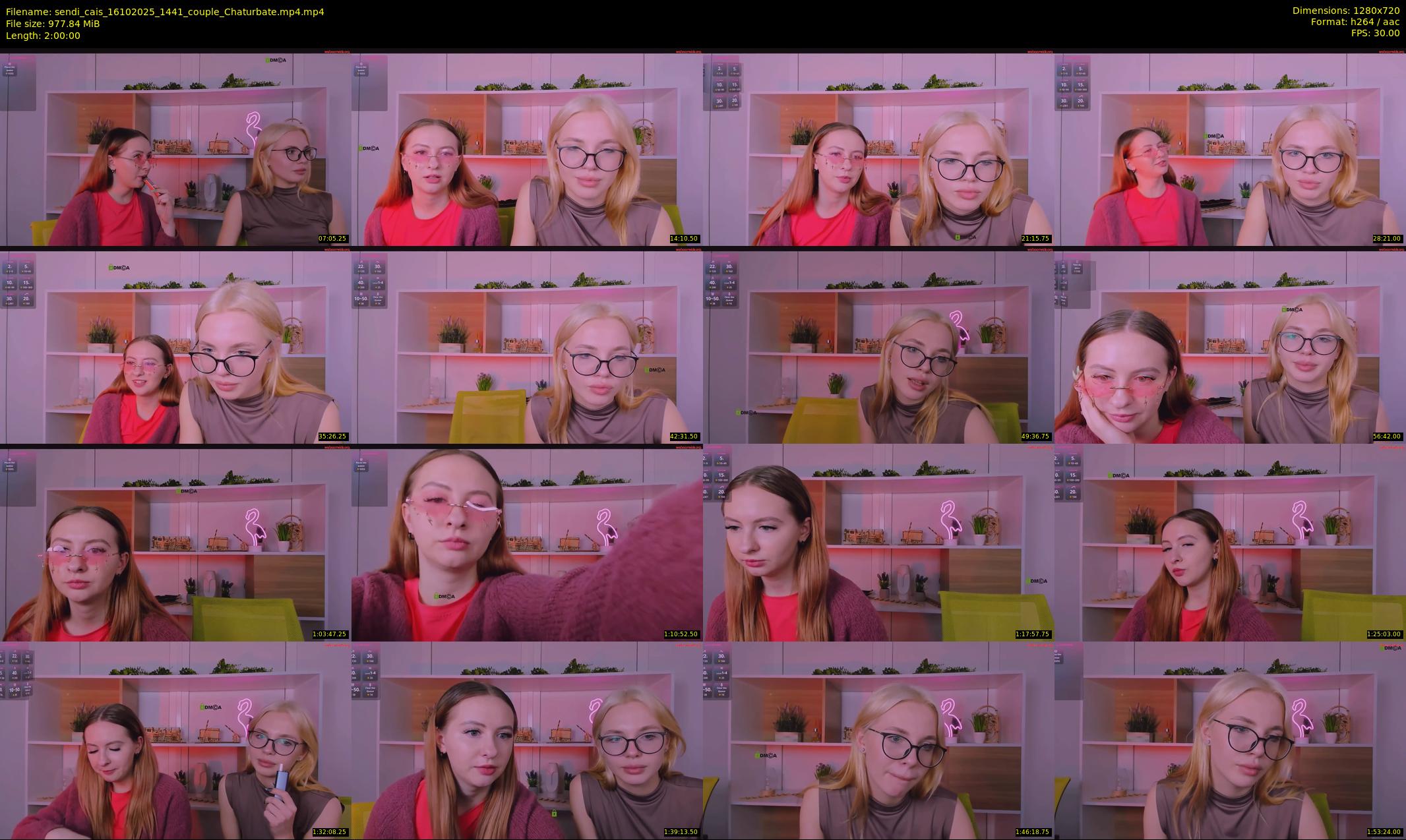 sendi_cais — 120 minute Chaturbate female cam show recording, 720p, Oct 16, 2025