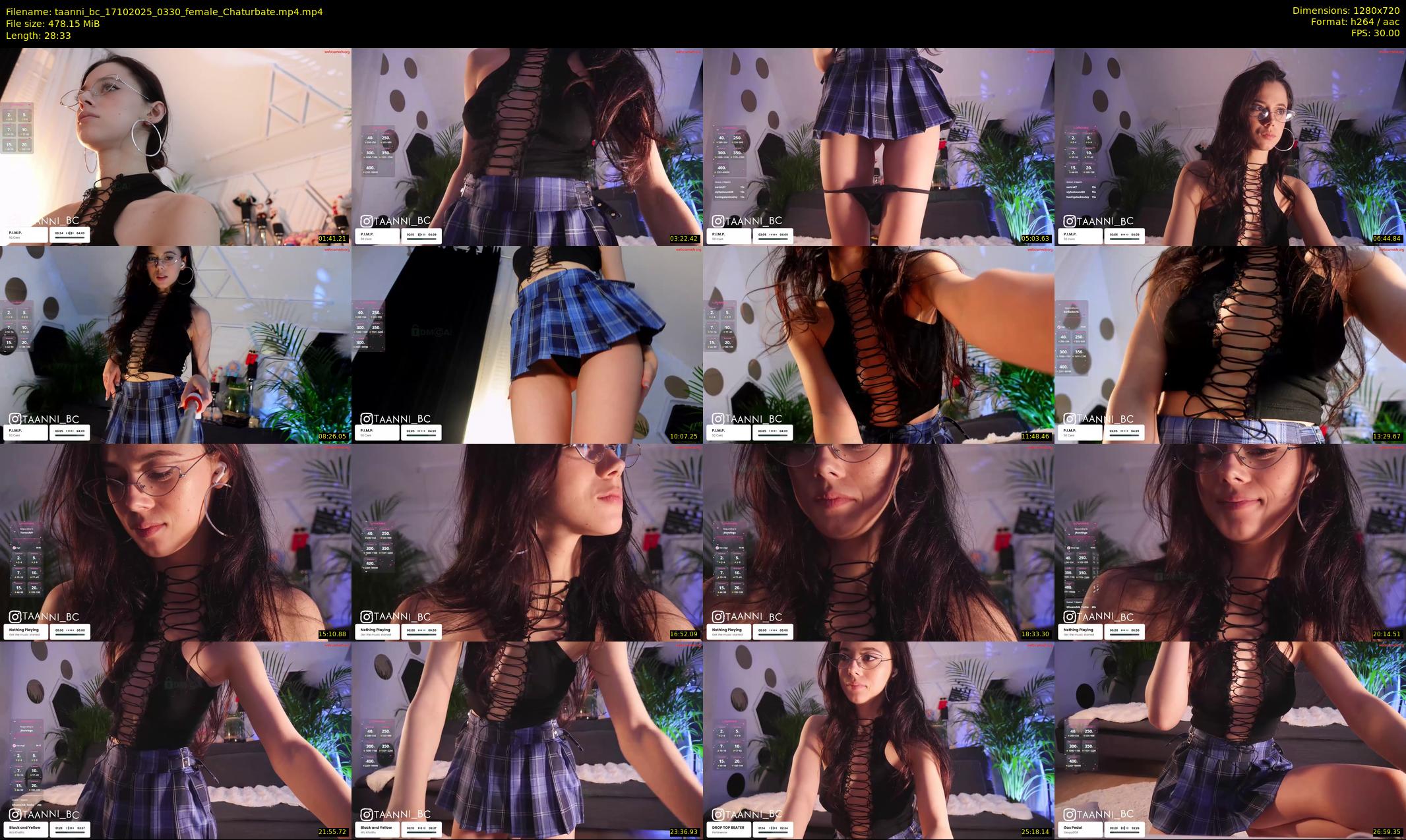 taanni_bc — 29 minute Chaturbate female cam show recording, 720p, Oct 17, 2025