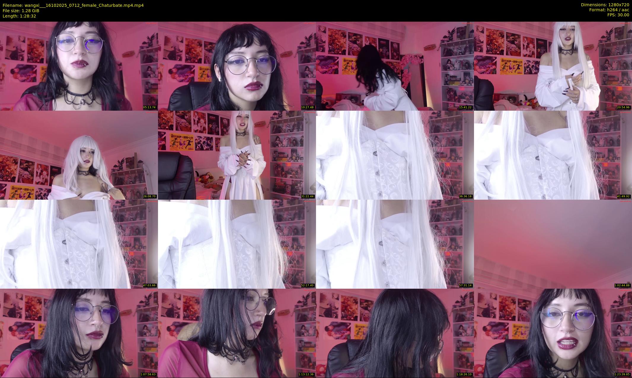 wangxi__ — 89 minute Chaturbate female cam show recording, 720p, Oct 16, 2025