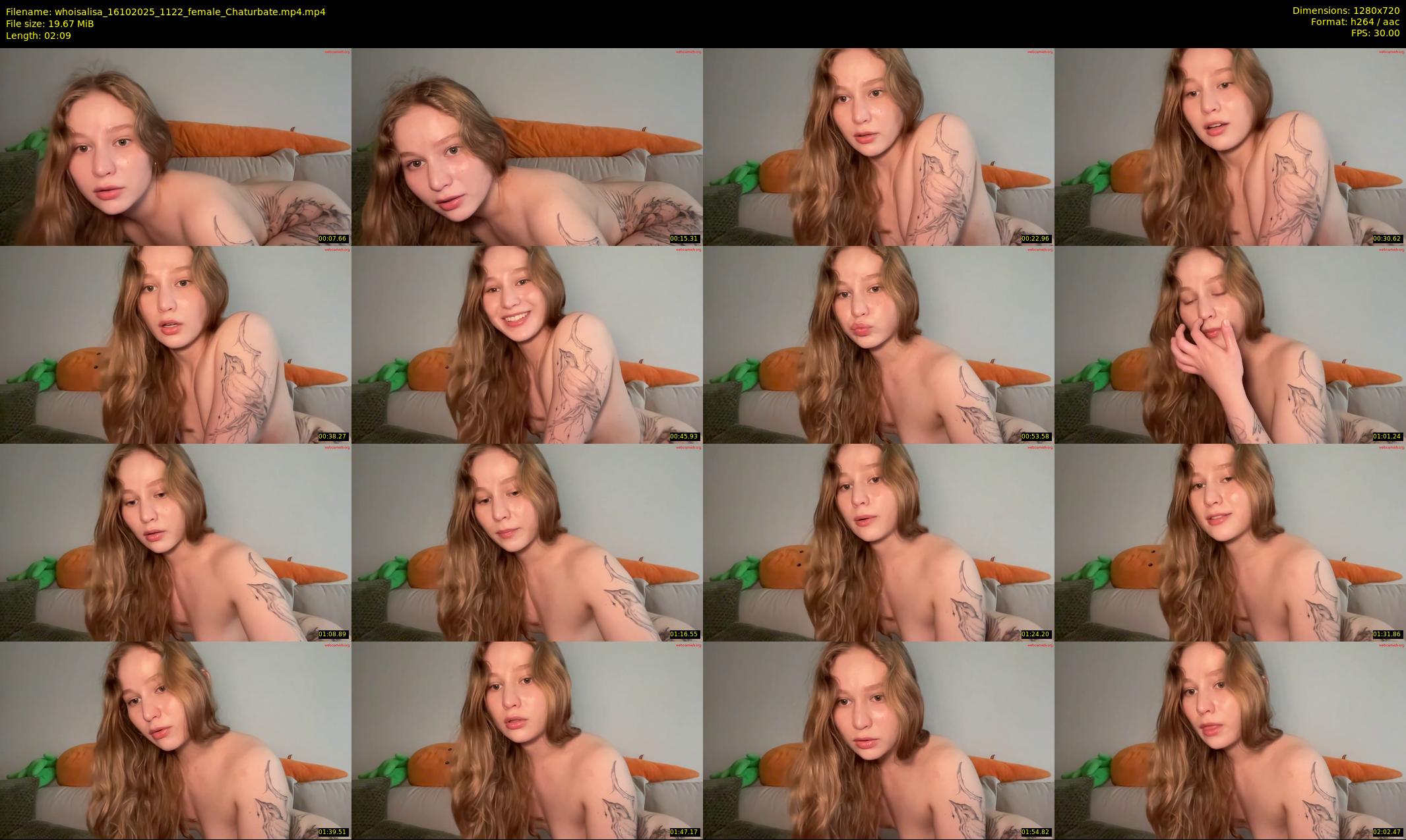 whoisalisa — 3 minute Chaturbate female cam show recording, 720p, Oct 16, 2025