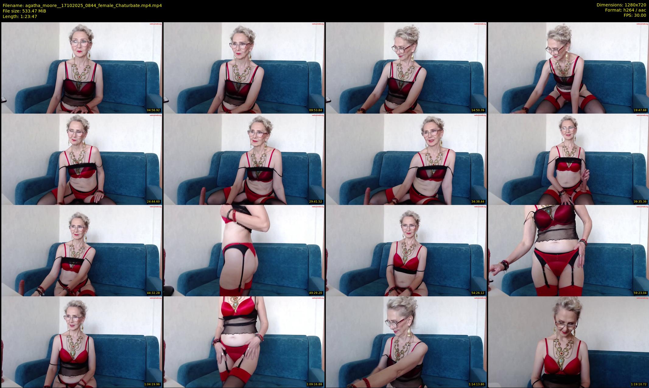 agatha_moore_ — 84 minute Chaturbate female cam show recording, 720p, Oct 17, 2025
