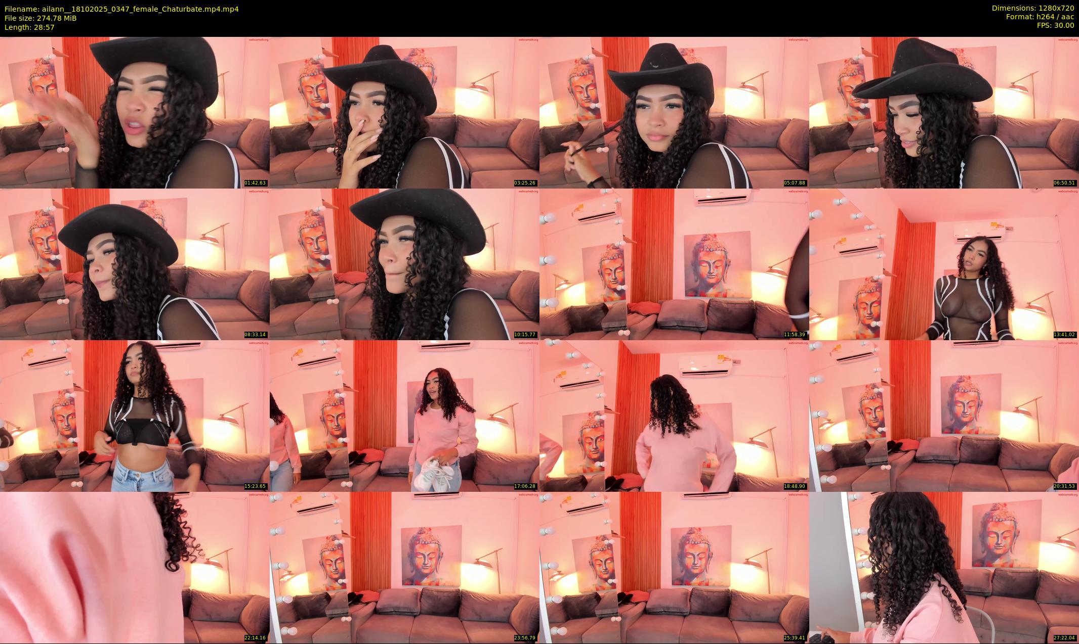 ailann_ — 29 minute Chaturbate female cam show recording, 720p, Oct 18, 2025