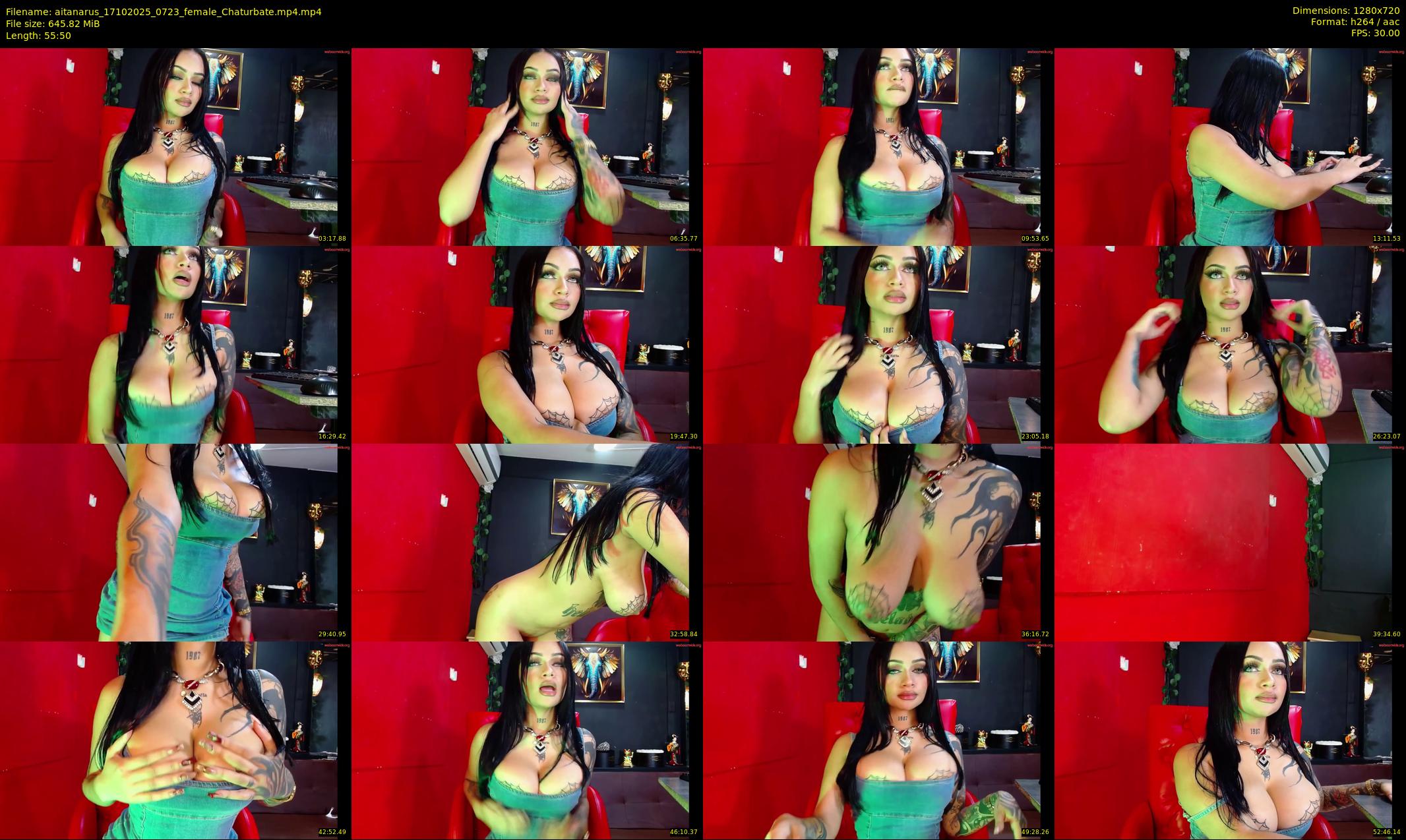aitanarus — 56 minute Chaturbate female cam show recording, 720p, Oct 17, 2025