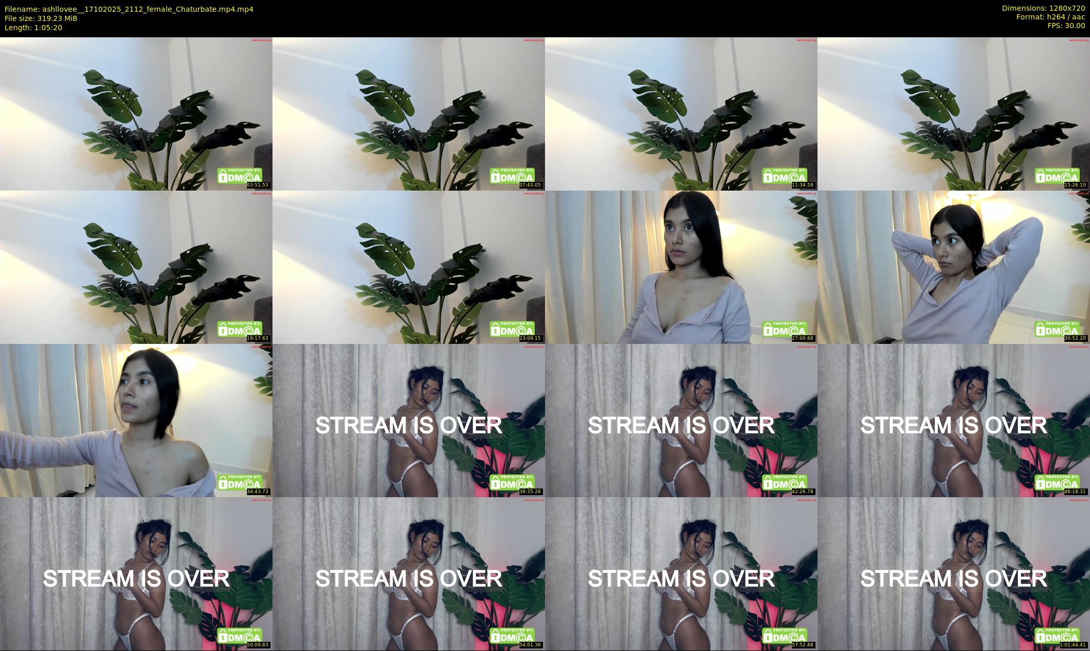 ashllovee_ — 66 minute Chaturbate female cam show recording, 720p, Oct 17, 2025