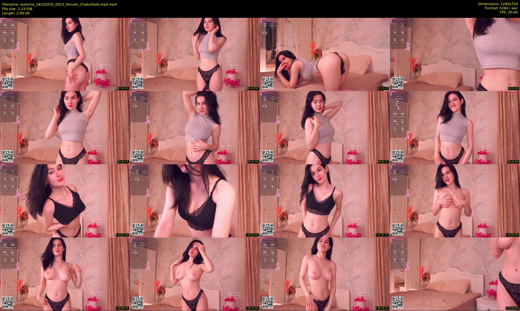 aveloria — 120 minute Chaturbate female cam show recording, 720p, Oct 18, 2025