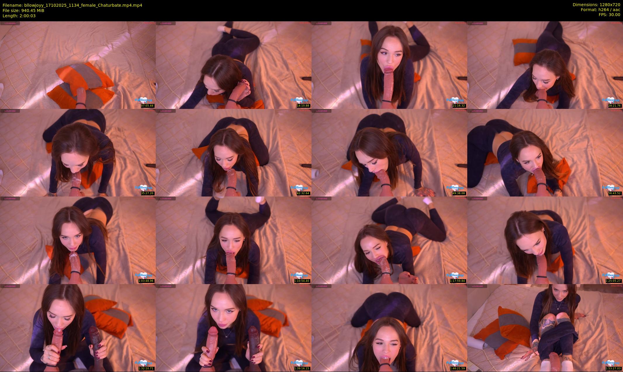 bllowjoyy — 121 minute Chaturbate female cam show recording, 720p, Oct 17, 2025