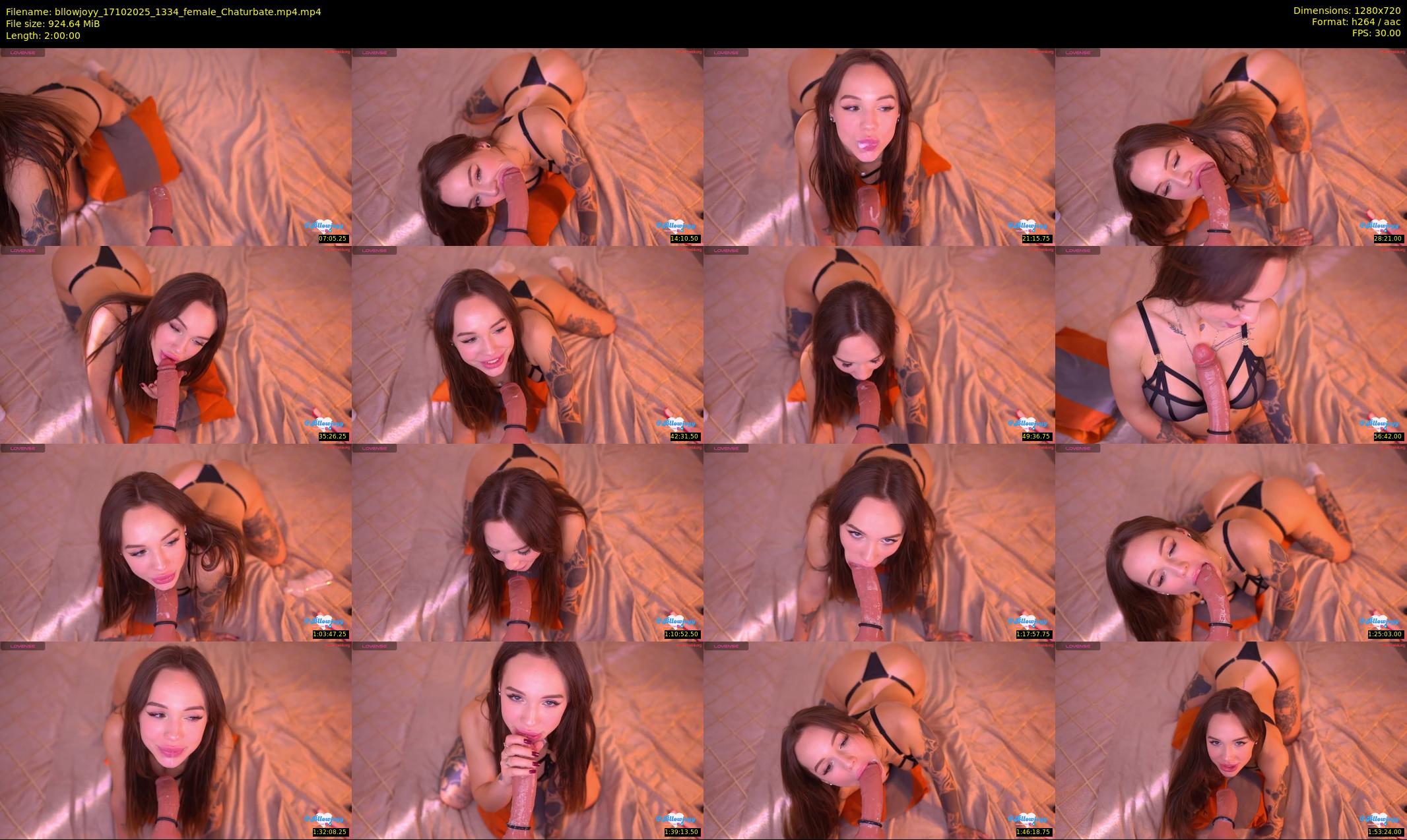 bllowjoyy — 120 minute Chaturbate female cam show recording, 720p, Oct 17, 2025