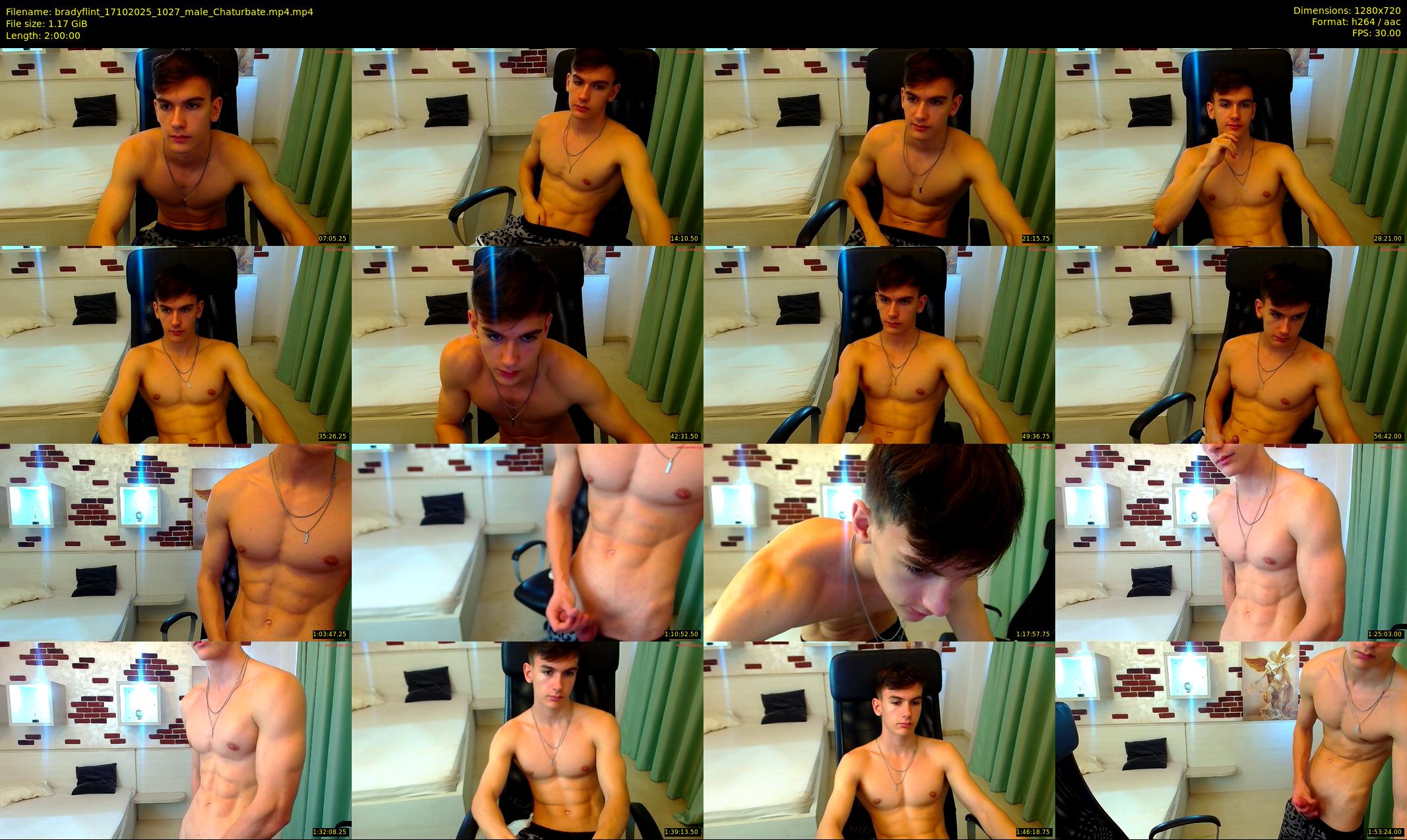 bradyflint — 120 minute Chaturbate male cam show recording, 720p, Oct 17, 2025