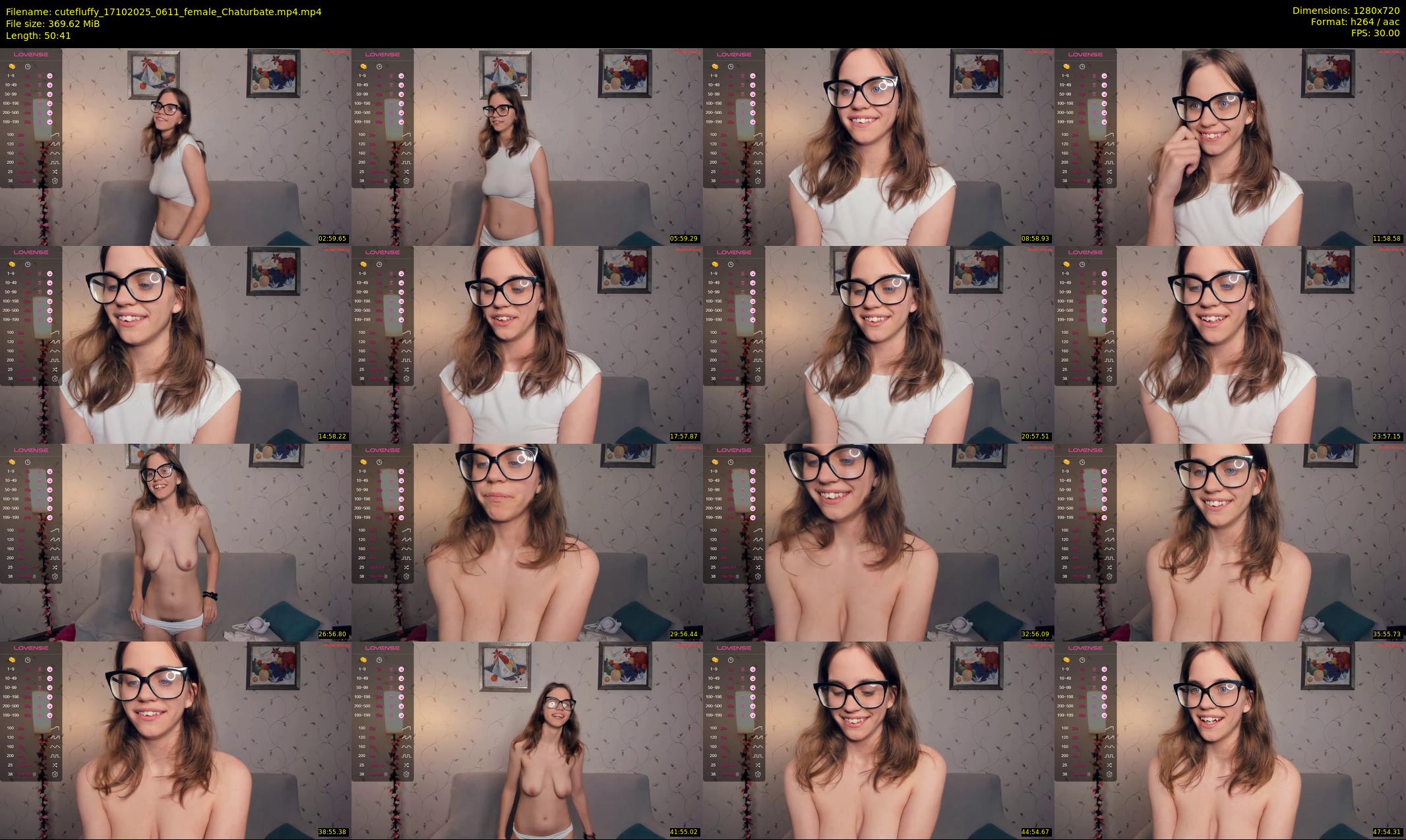 cutefluffy — 51 minute Chaturbate female cam show recording, 720p, Oct 17, 2025