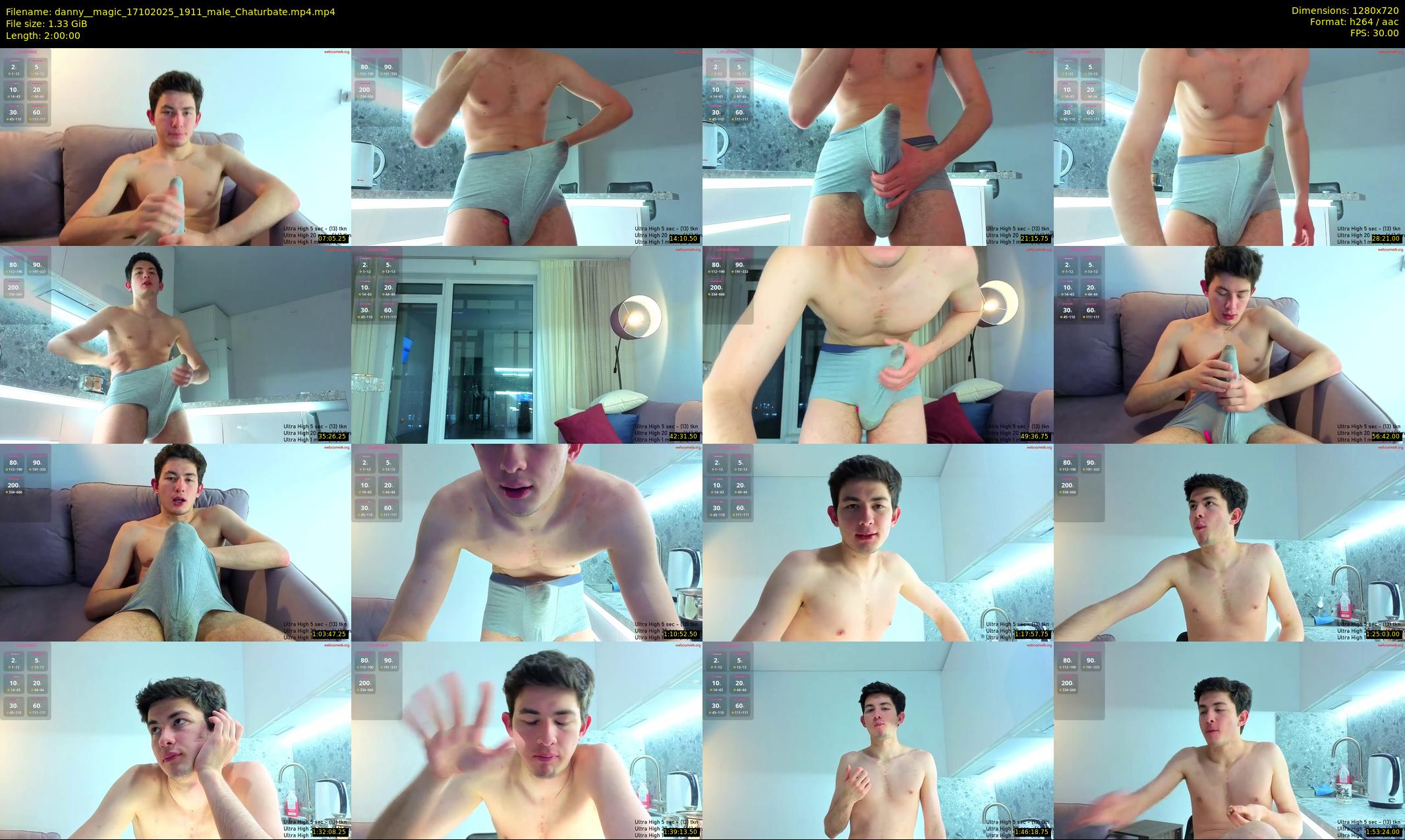 danny__magic — 120 minute Chaturbate male cam show recording, 720p, Oct 17, 2025