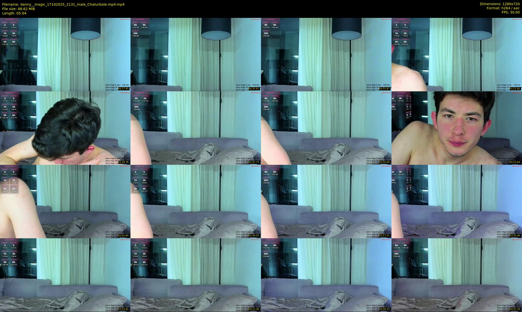 danny__magic — 6 minute Chaturbate male cam show recording, 720p, Oct 17, 2025