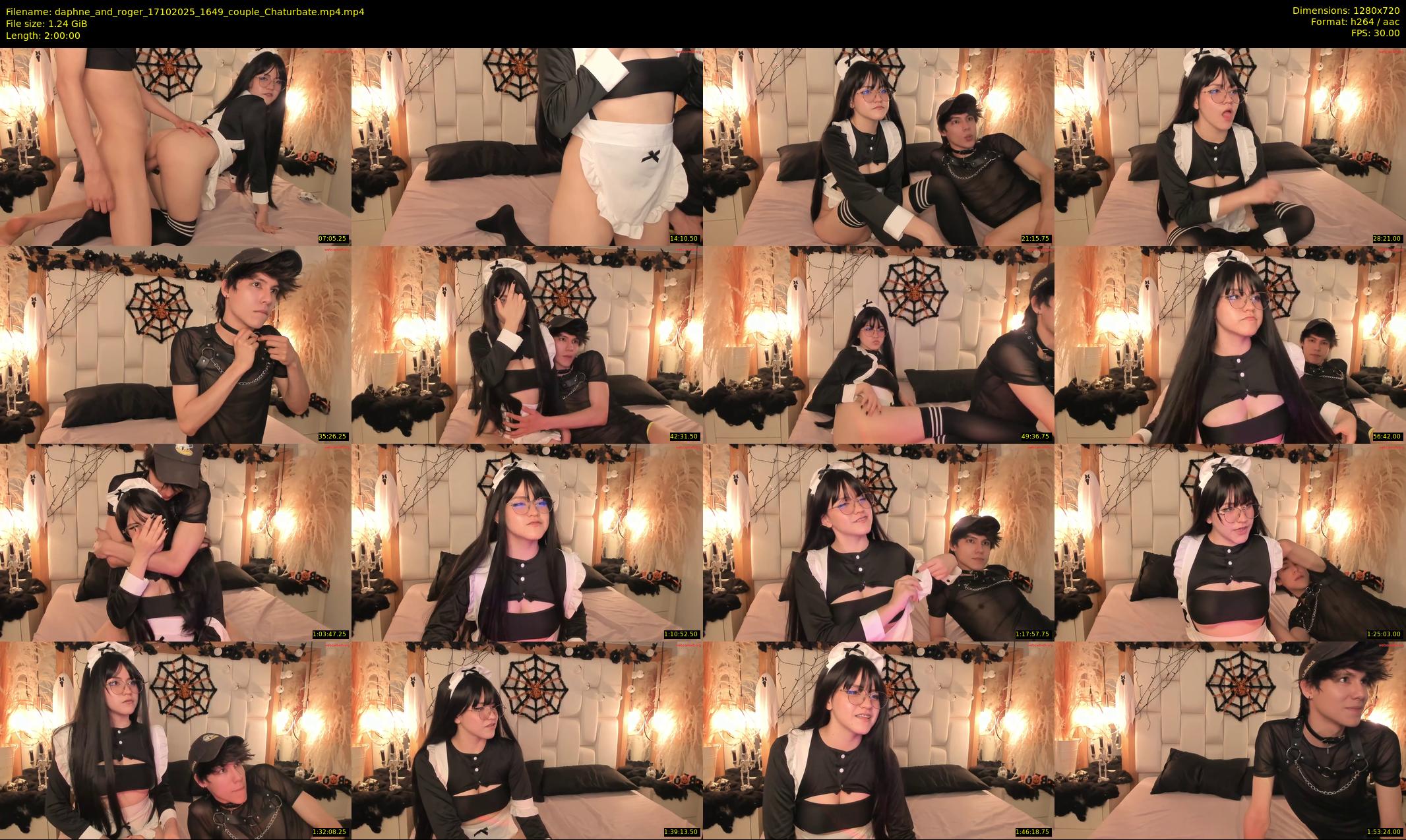 daphne_and_roger — 120 minute Chaturbate couple cam show recording, 720p, Oct 17, 2025